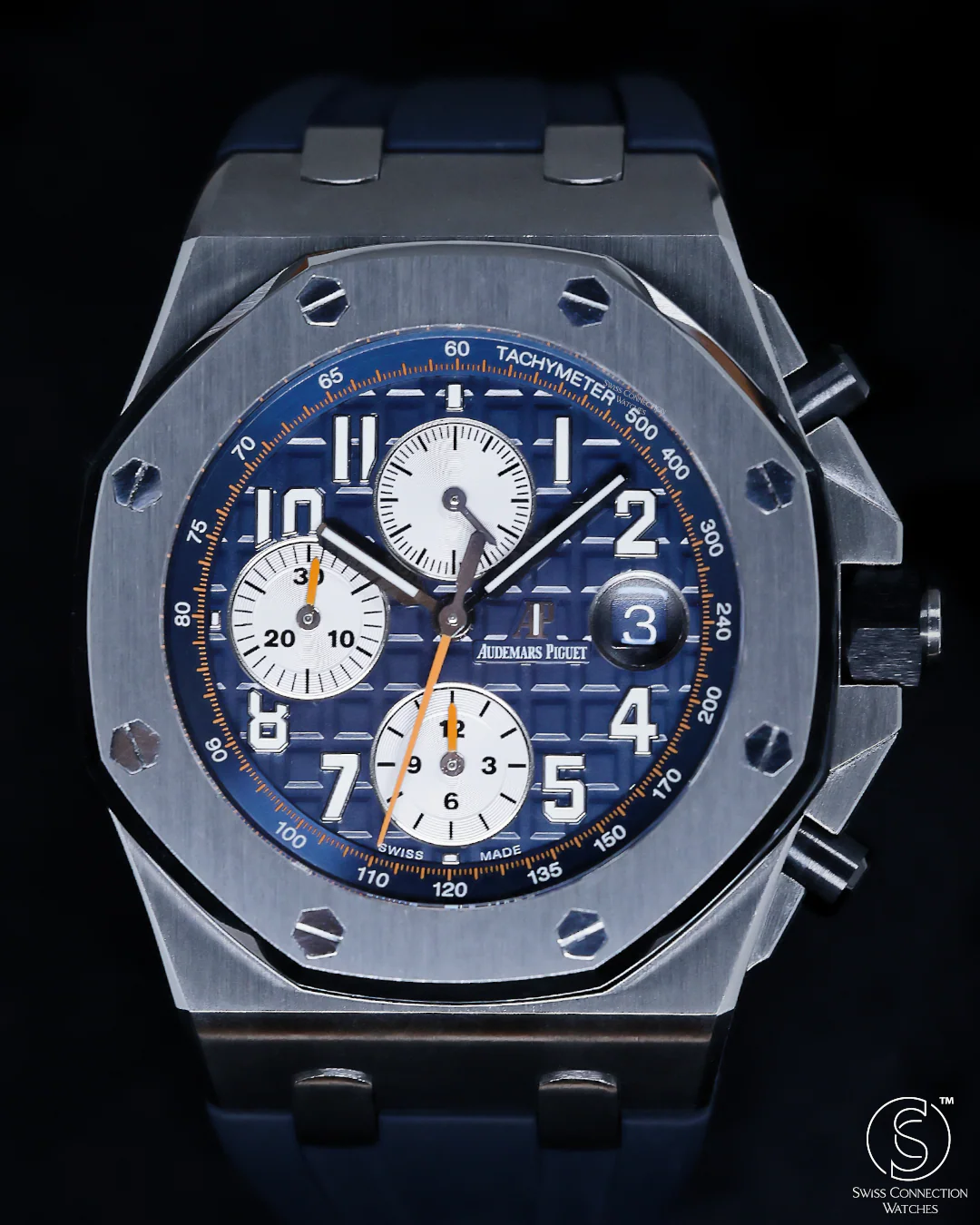 Audemars Piguet Royal Oak Offshore Chronograph Navy 42mm 26470ST 2016 [Preowned] - Image 2