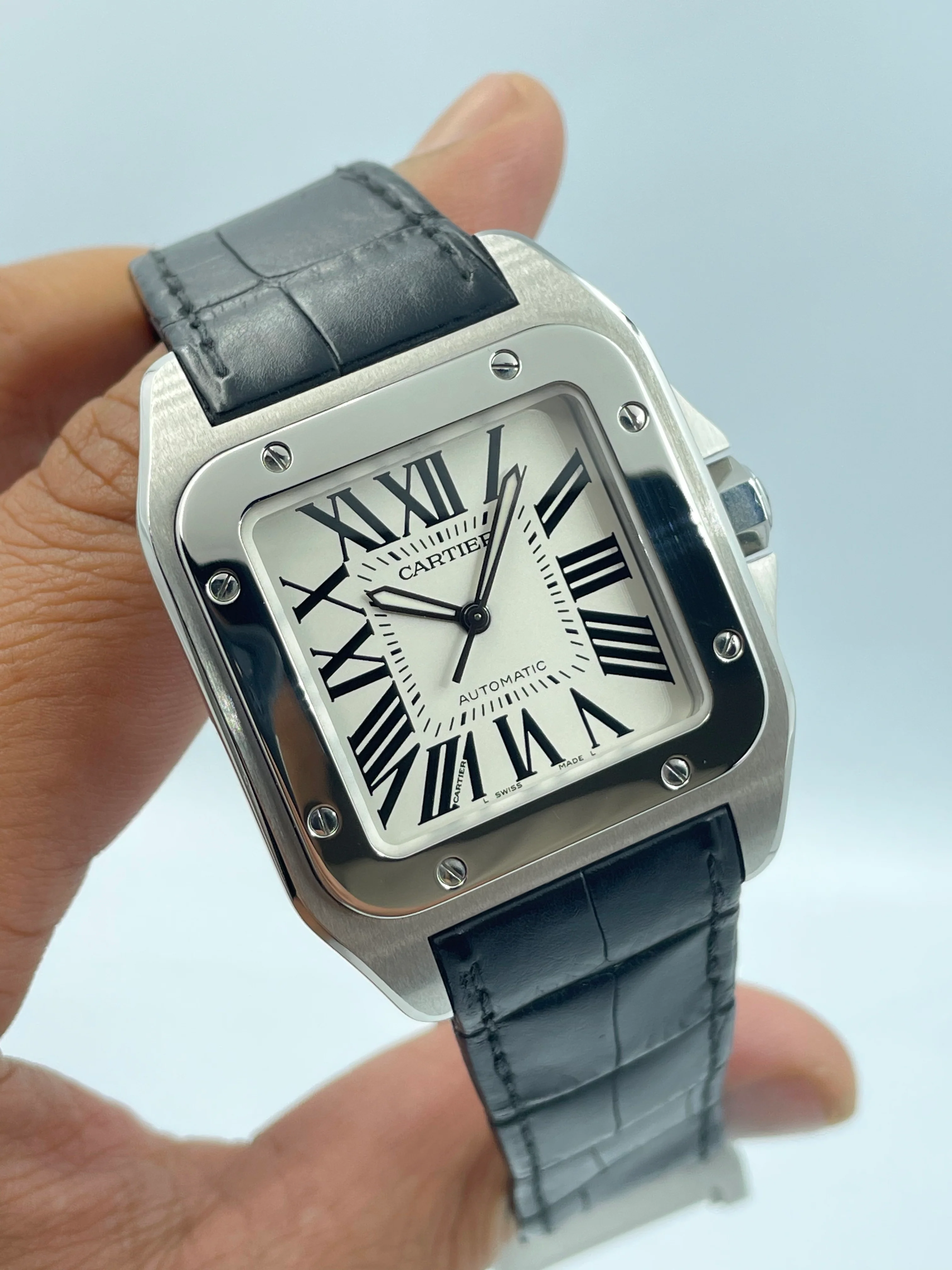 Cartier Santos 100 Large W20073X8 2010 [Preowned] - Image 4