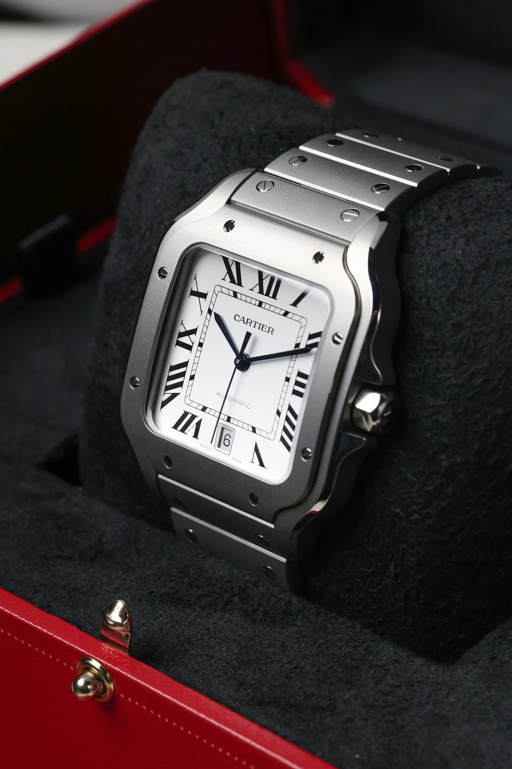 Cartier Santos de Cartier Large Titanium WSSA0089 - Image 10