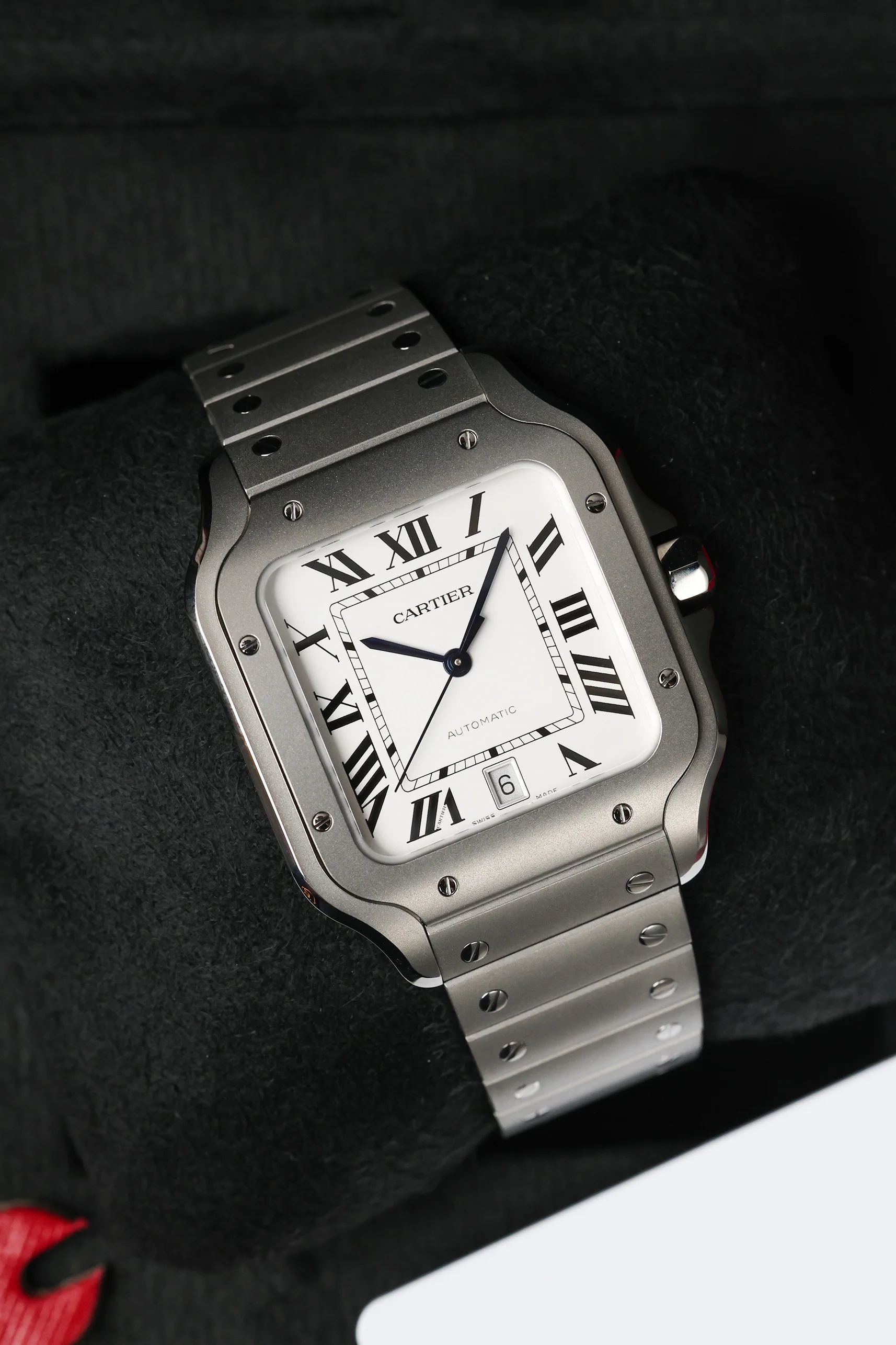Cartier Santos de Cartier Large Titanium WSSA0089 - Image 9