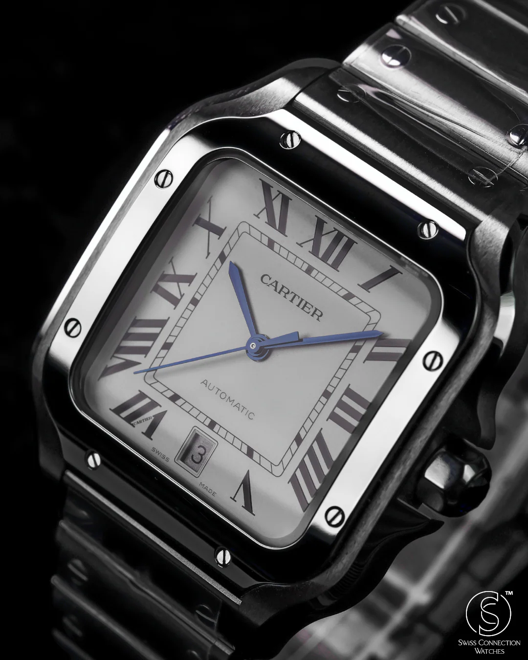 Cartier Santos de Cartier Large WSSA0018 - Image 3