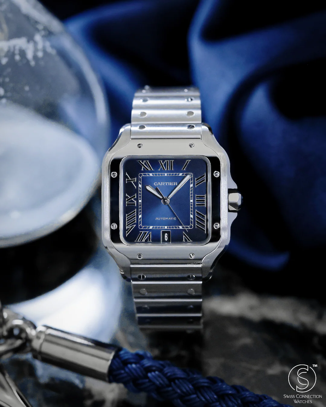 Cartier Santos de Cartier Large WSSA0030 2023 [Preowned] - Image 4