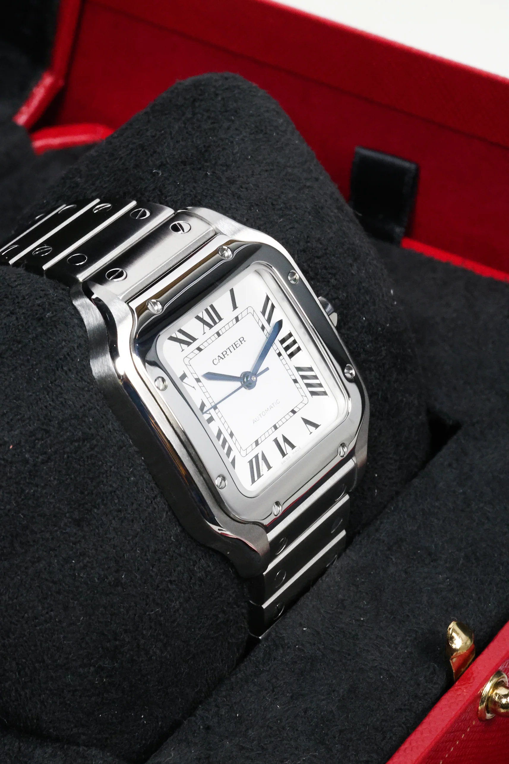 Cartier Santos de Cartier Medium WSSA0029 2023 [Preowned] - Image 10