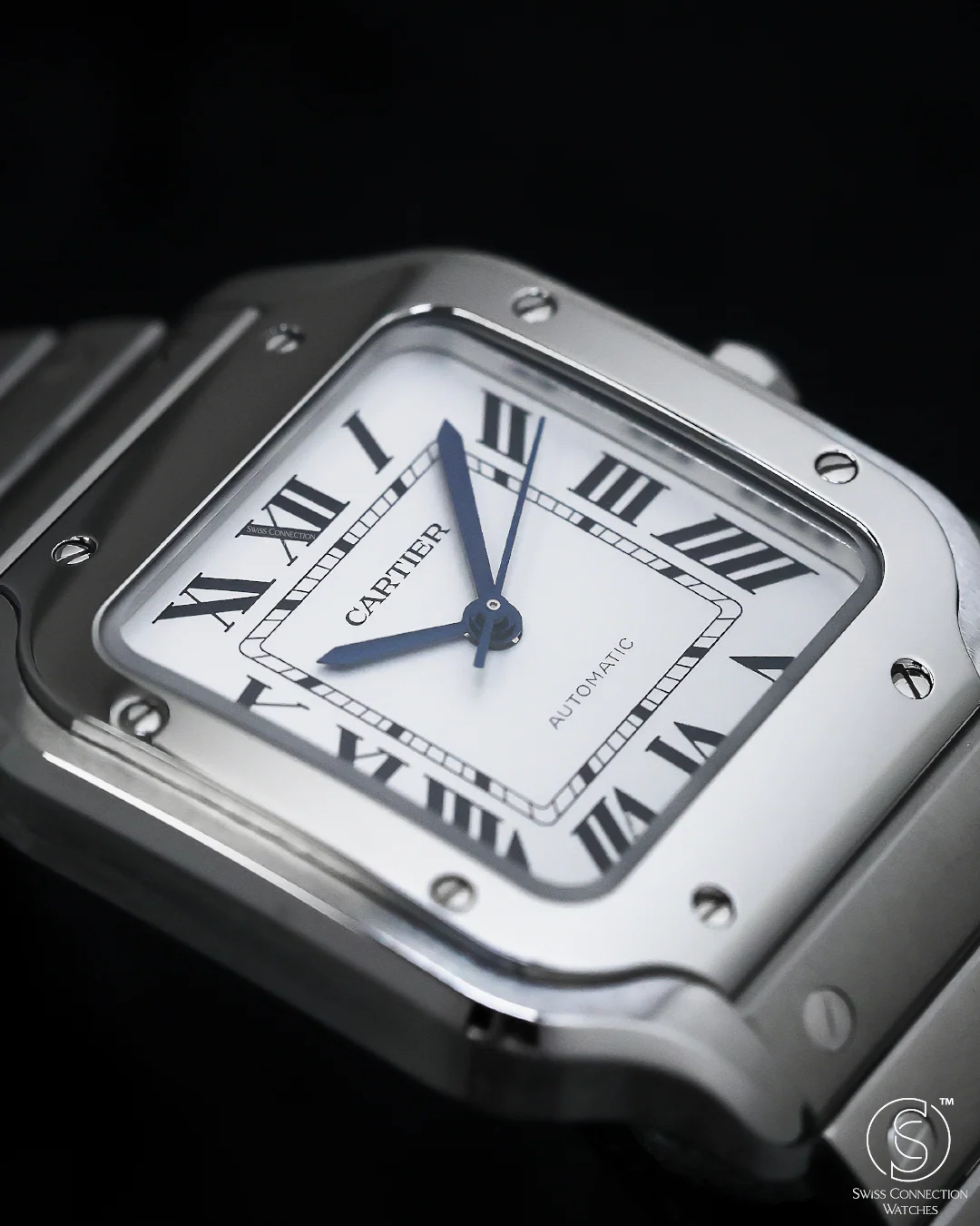Cartier Santos de Cartier Medium WSSA0029 - Image 3