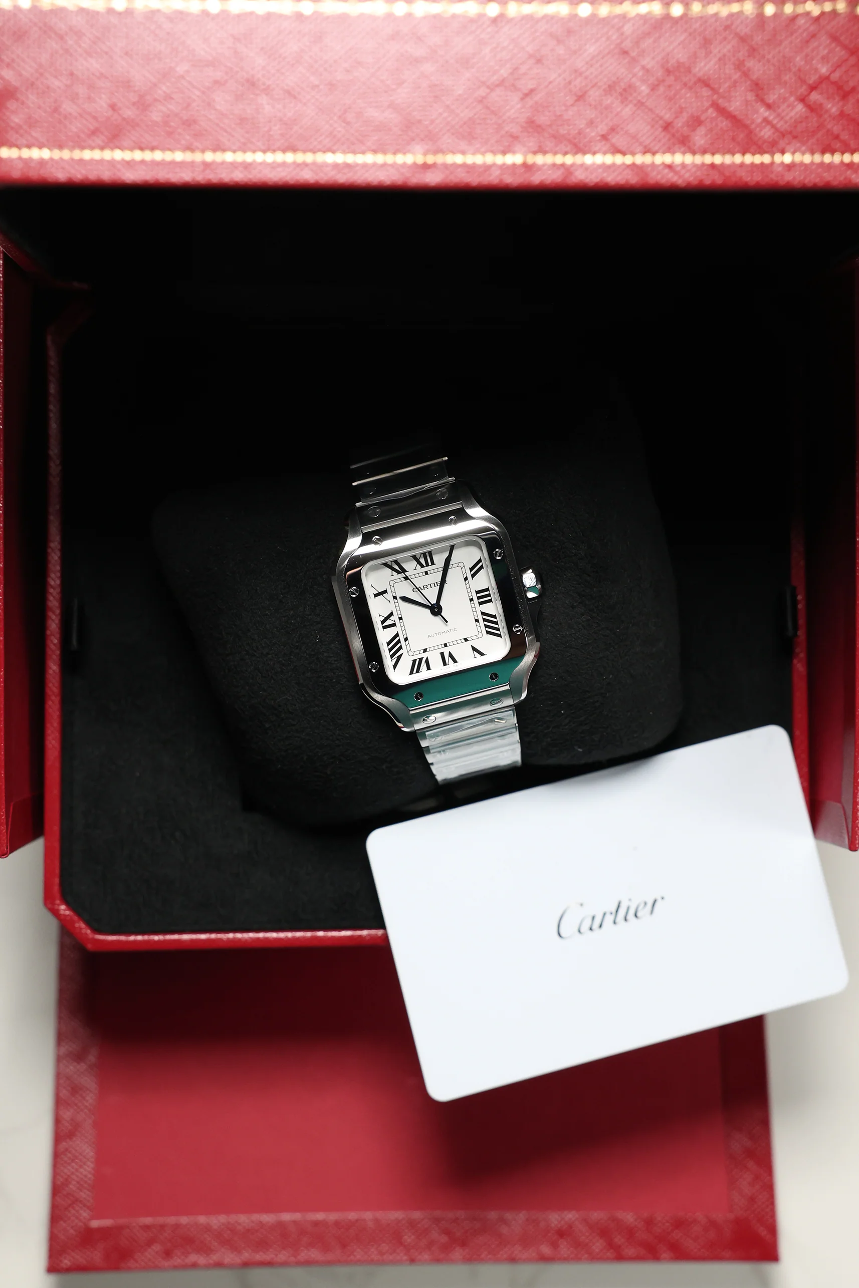 Cartier Santos de Cartier Medium WSSA0029 - Image 14