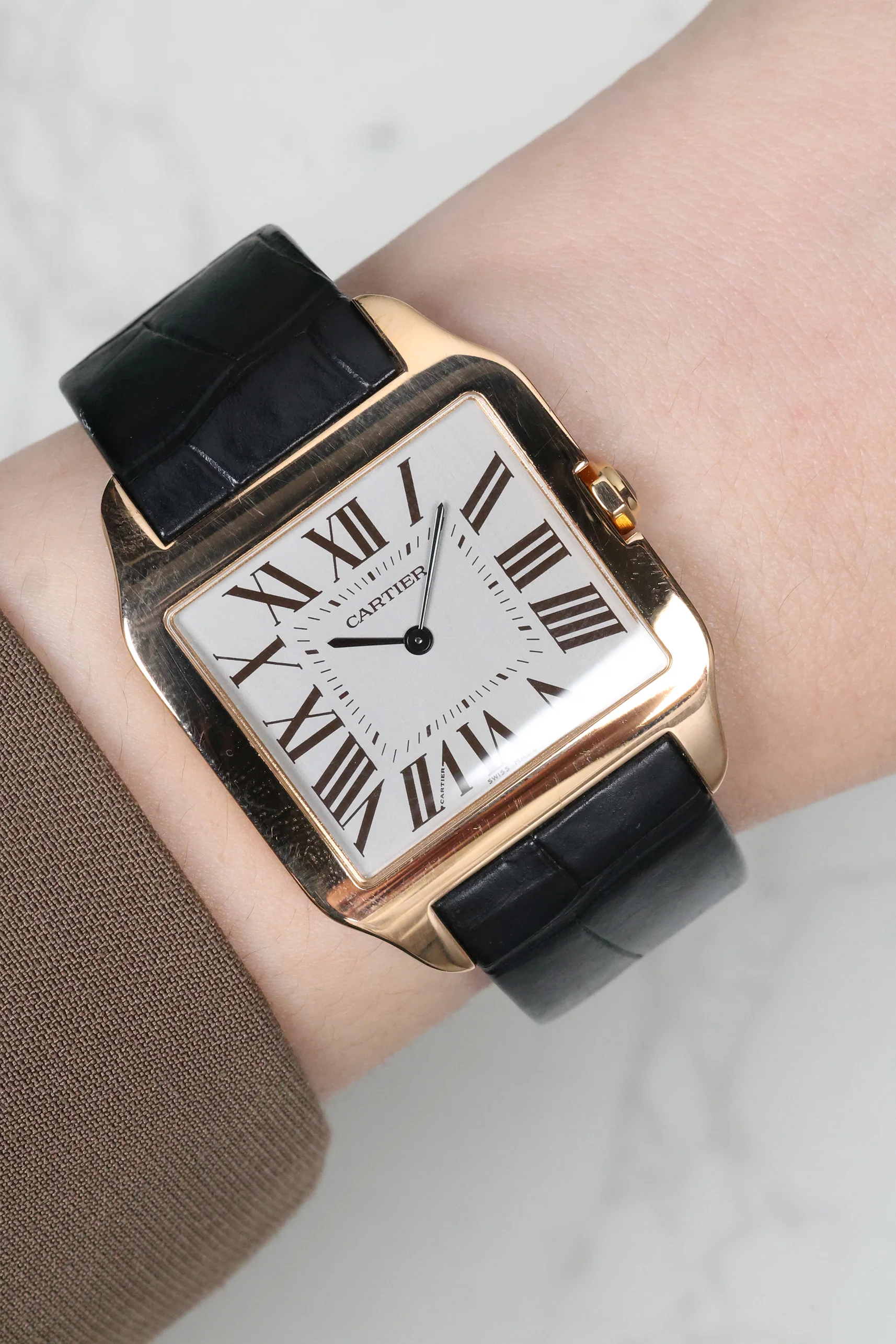Cartier Santos Dumont 18k Rose Gold W2006951 2018 [Preowned] - Image 6