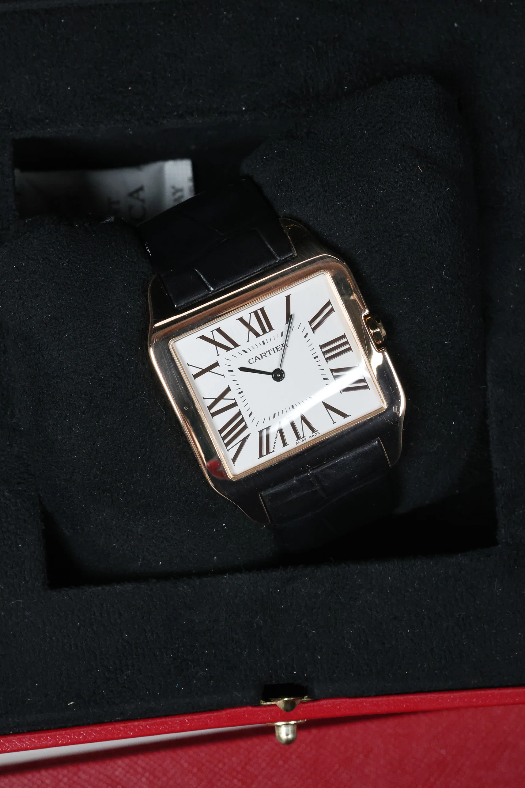 Cartier Santos Dumont 18k Rose Gold W2006951 2018 [Preowned] - Image 8