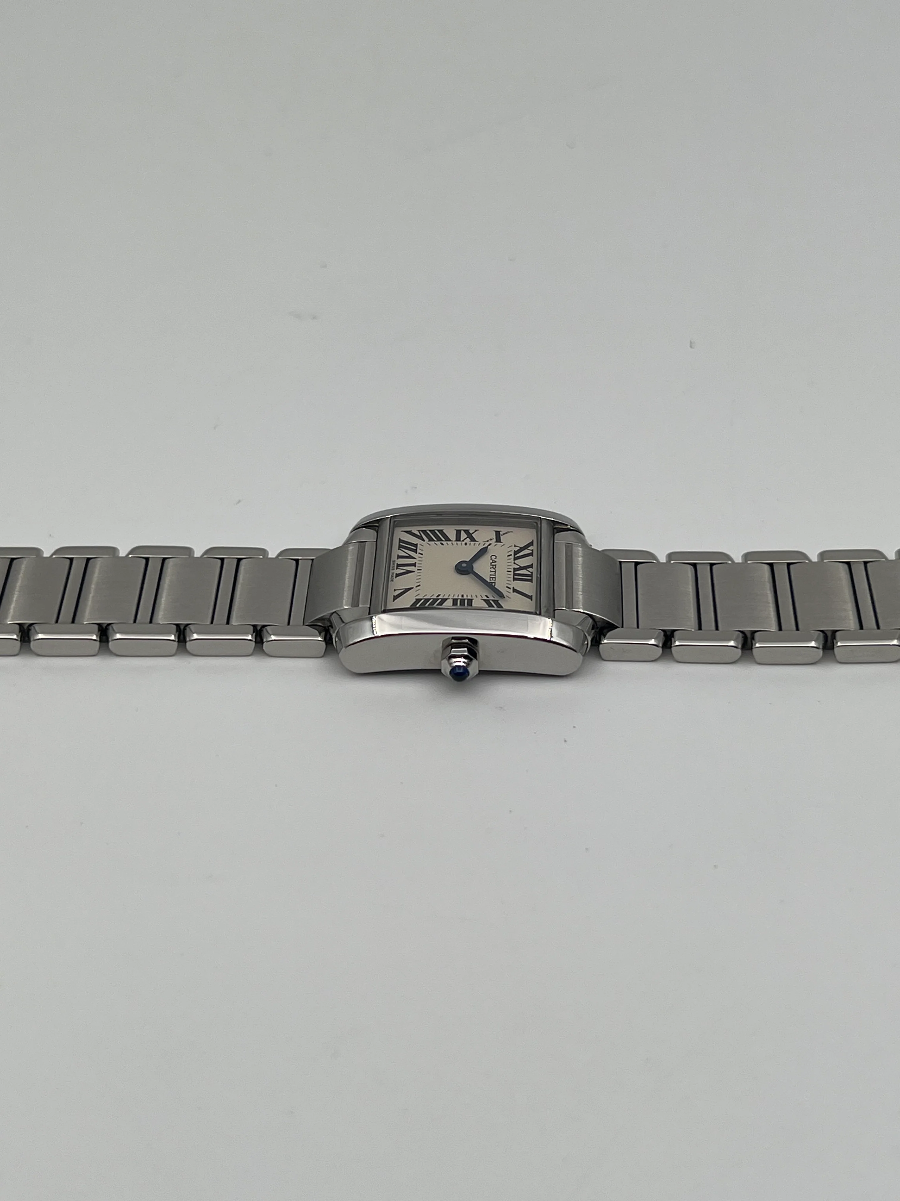 Cartier Tank Française Silver Roman 25mm W51008Q3 2019 [Preowned] - Image 8