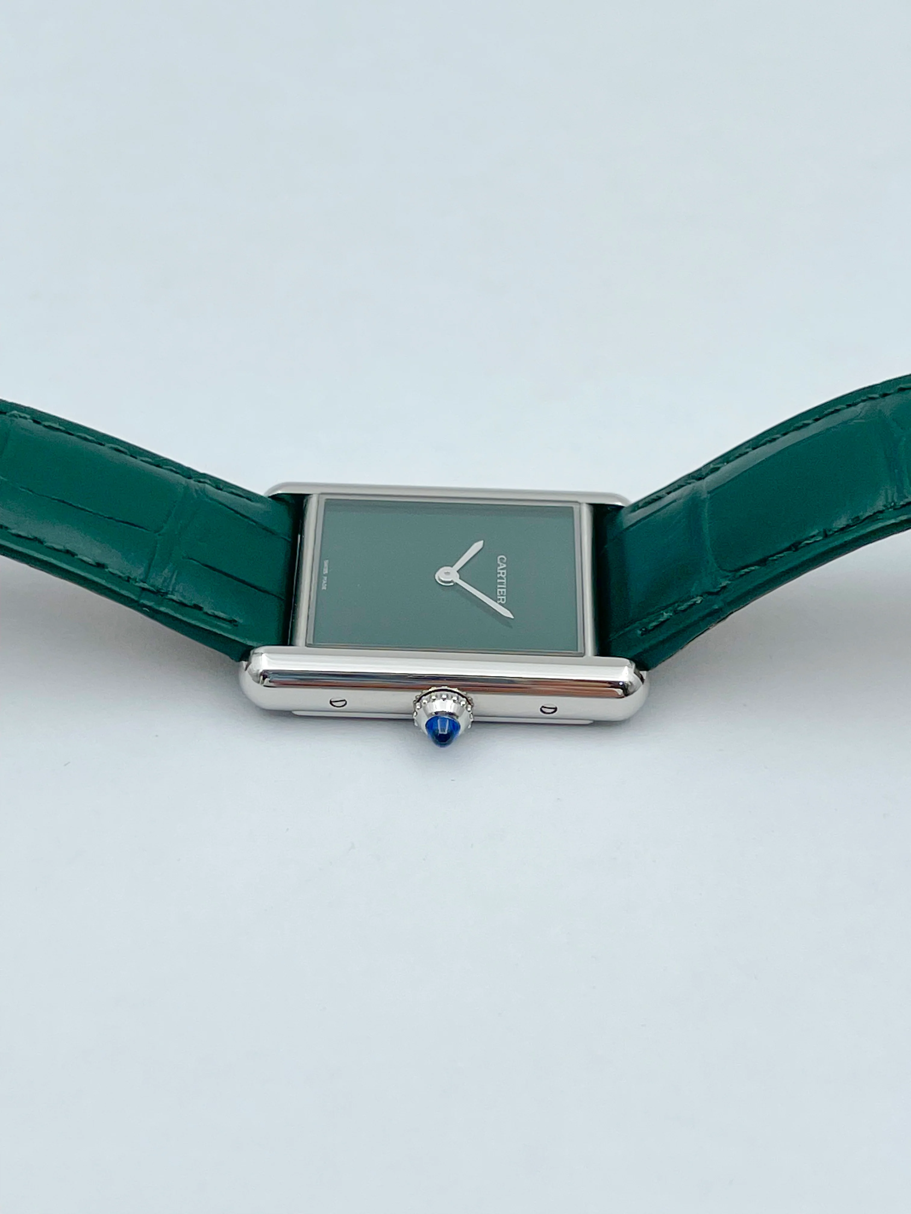 Cartier Tank Must Large Green WSTA0056 2024 [Preowned] - Image 9