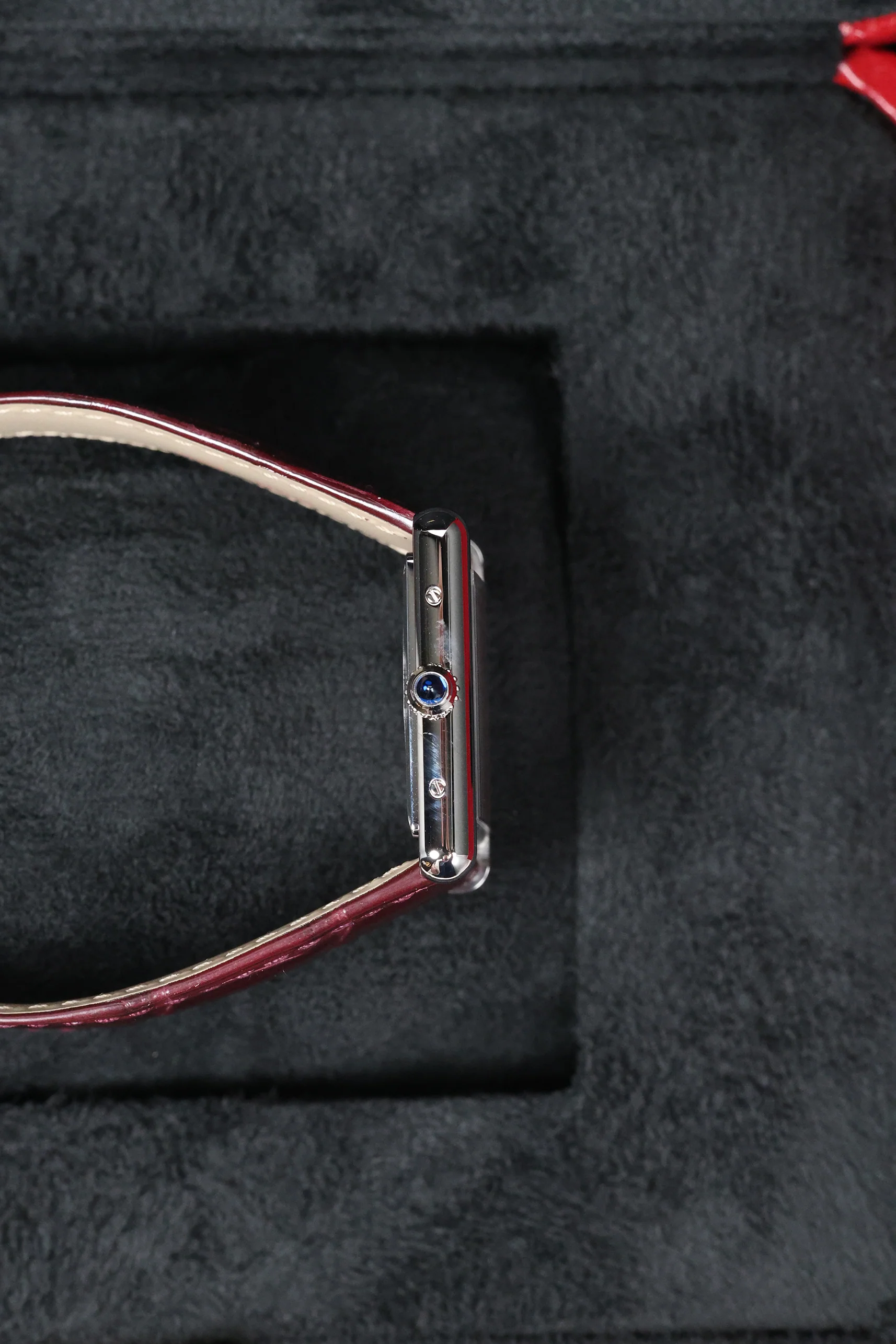 Cartier Tank Must Large Red Claret WSTA0054 - Image 12
