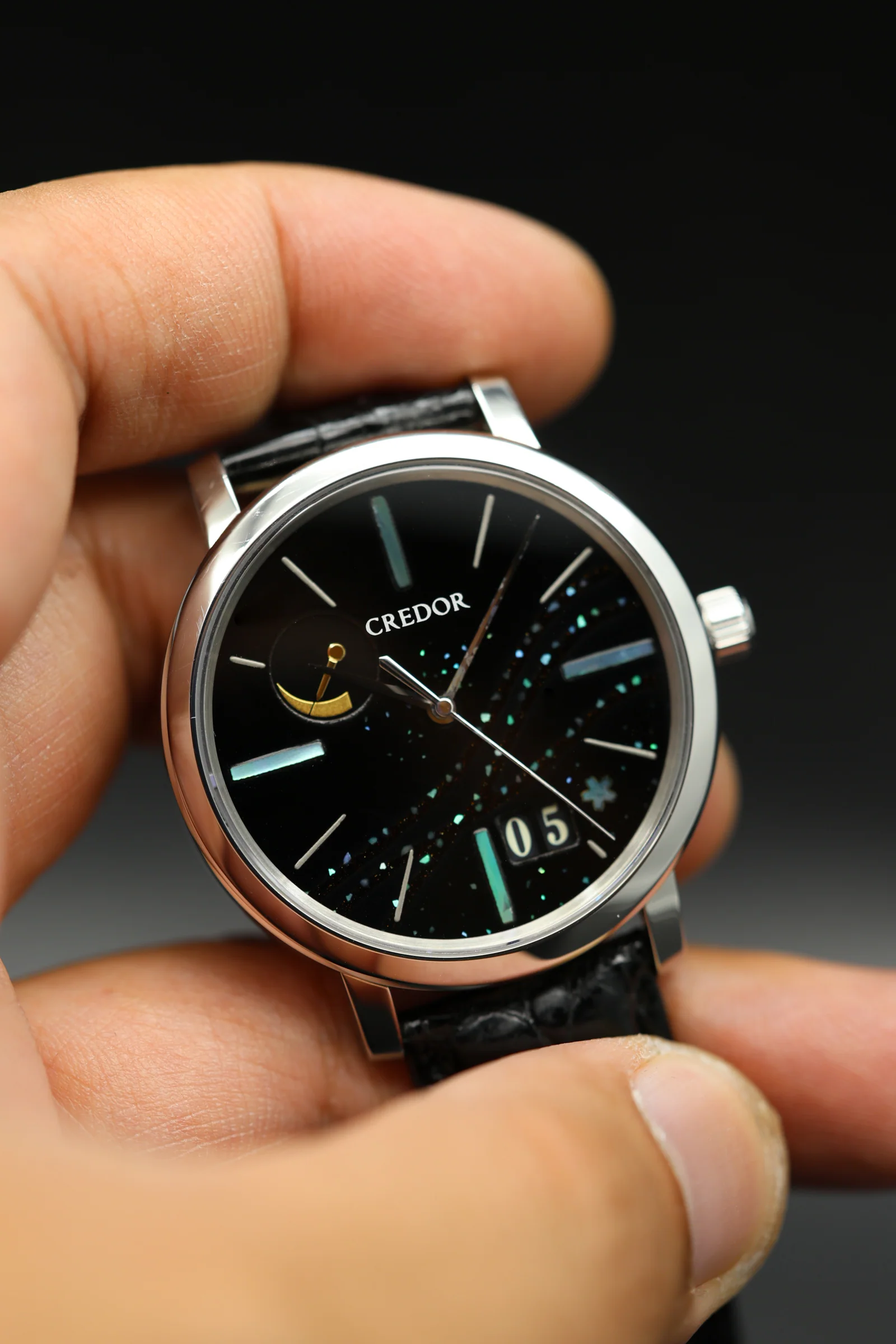 Credor Signo Raden Spring Drive Sakura Fubuki LE GCLP989 2021 [Preowned] - Image 3