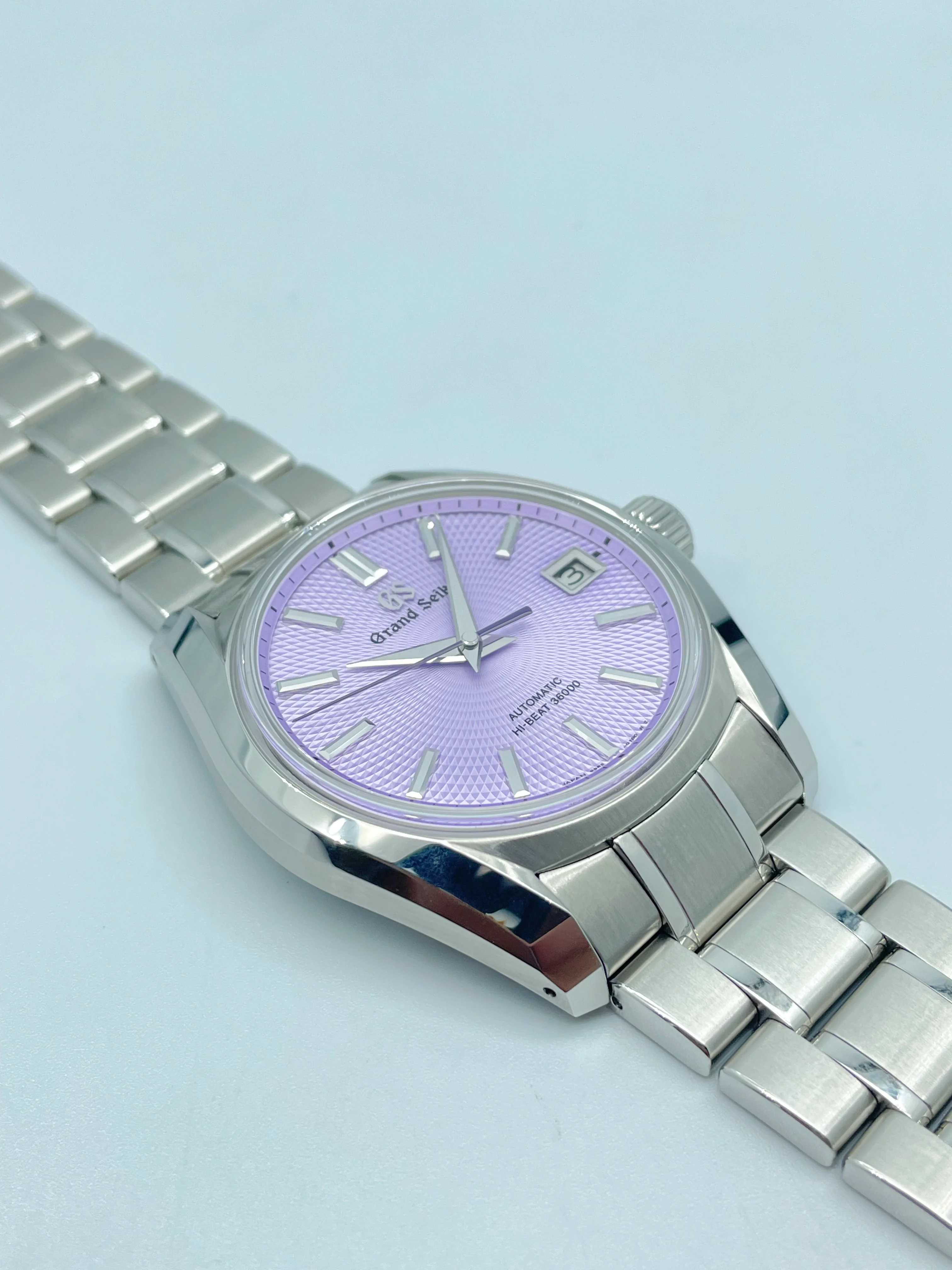 Grand Seiko 62GS WOS Jodogahama Beach Purple SBGH337 2023 [Preowned] - Image 7