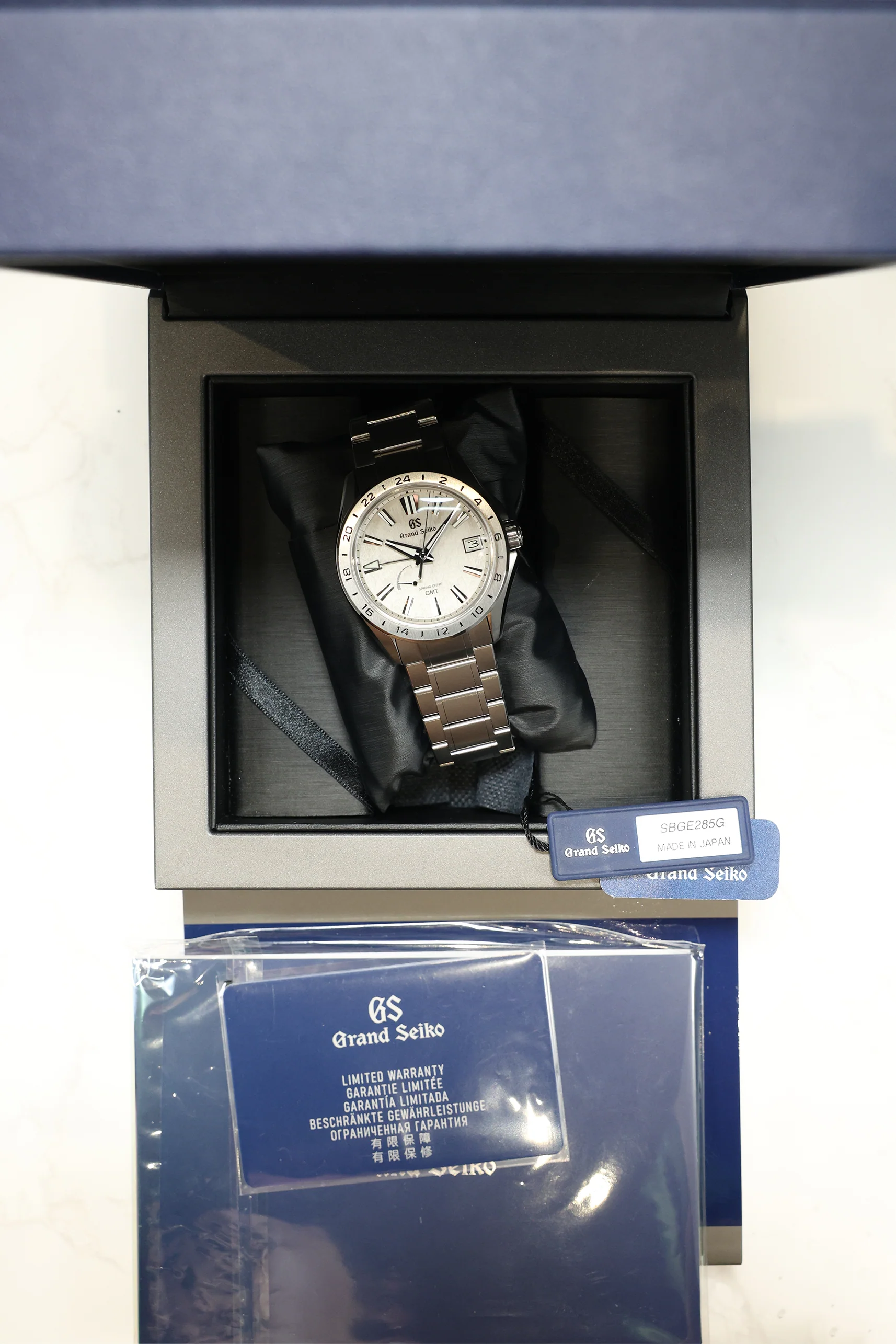 Grand Seiko Evolution 9 Collection GMT Titanium "Mist Flake" SBGE285 2022 [Preowned] - Image 19