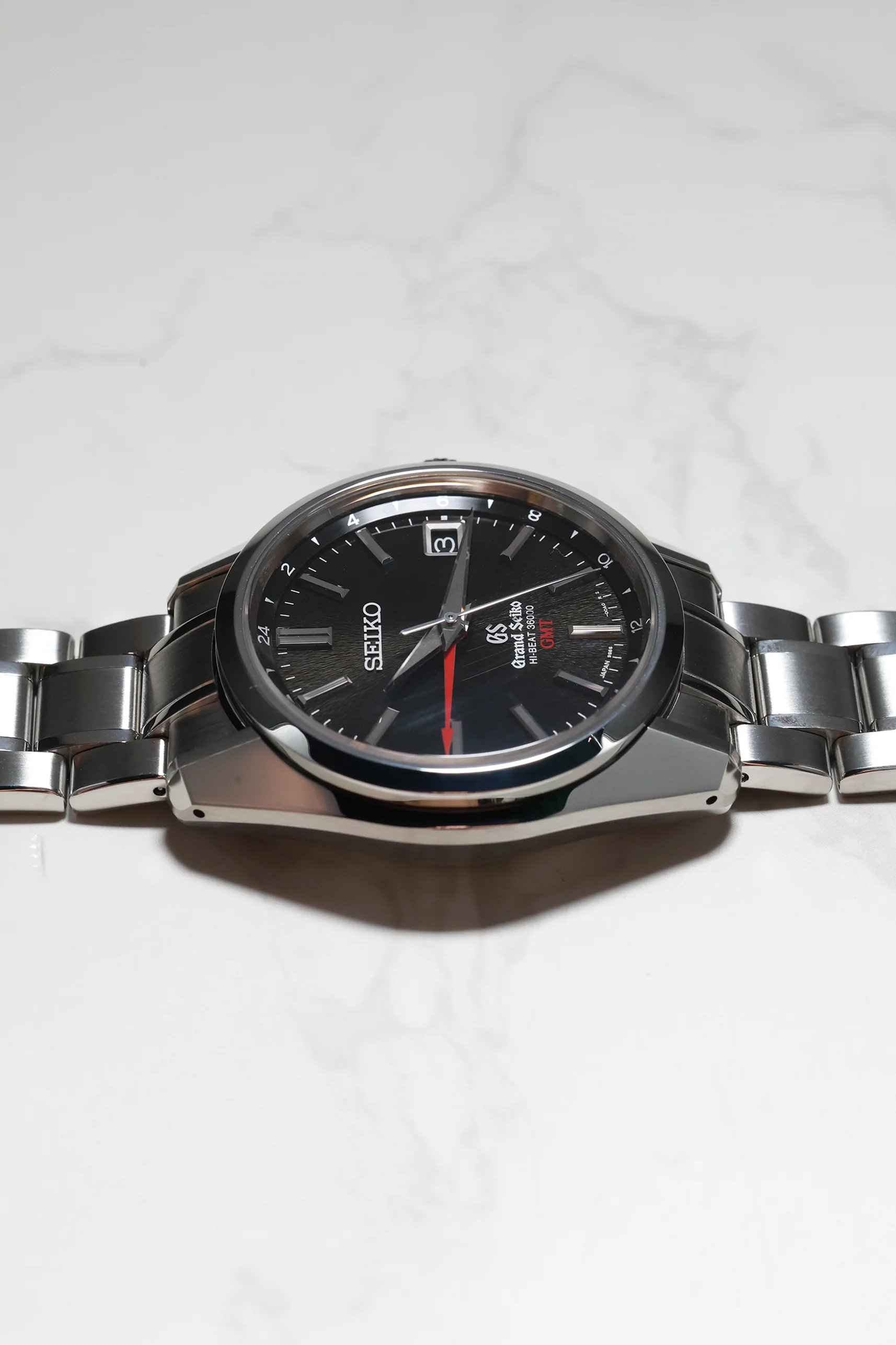 Grand Seiko Hi-Beat GMT 44GS Double Logo SBGJ003 2015 [Preowned] - Image 8