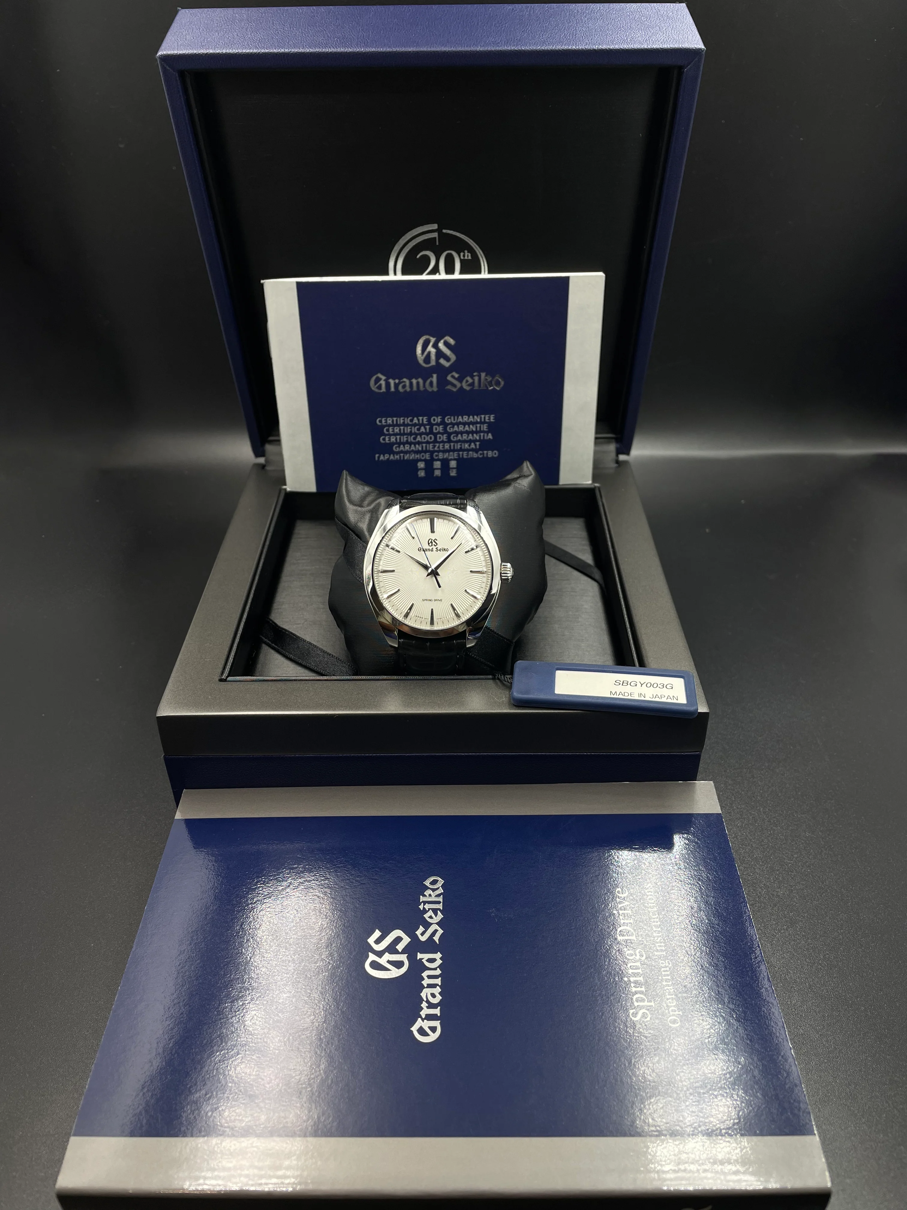 Grand Seiko SBGY003 Spring Drive Ltd Ed 38.5mm 2020 [Preowned] - Image 18