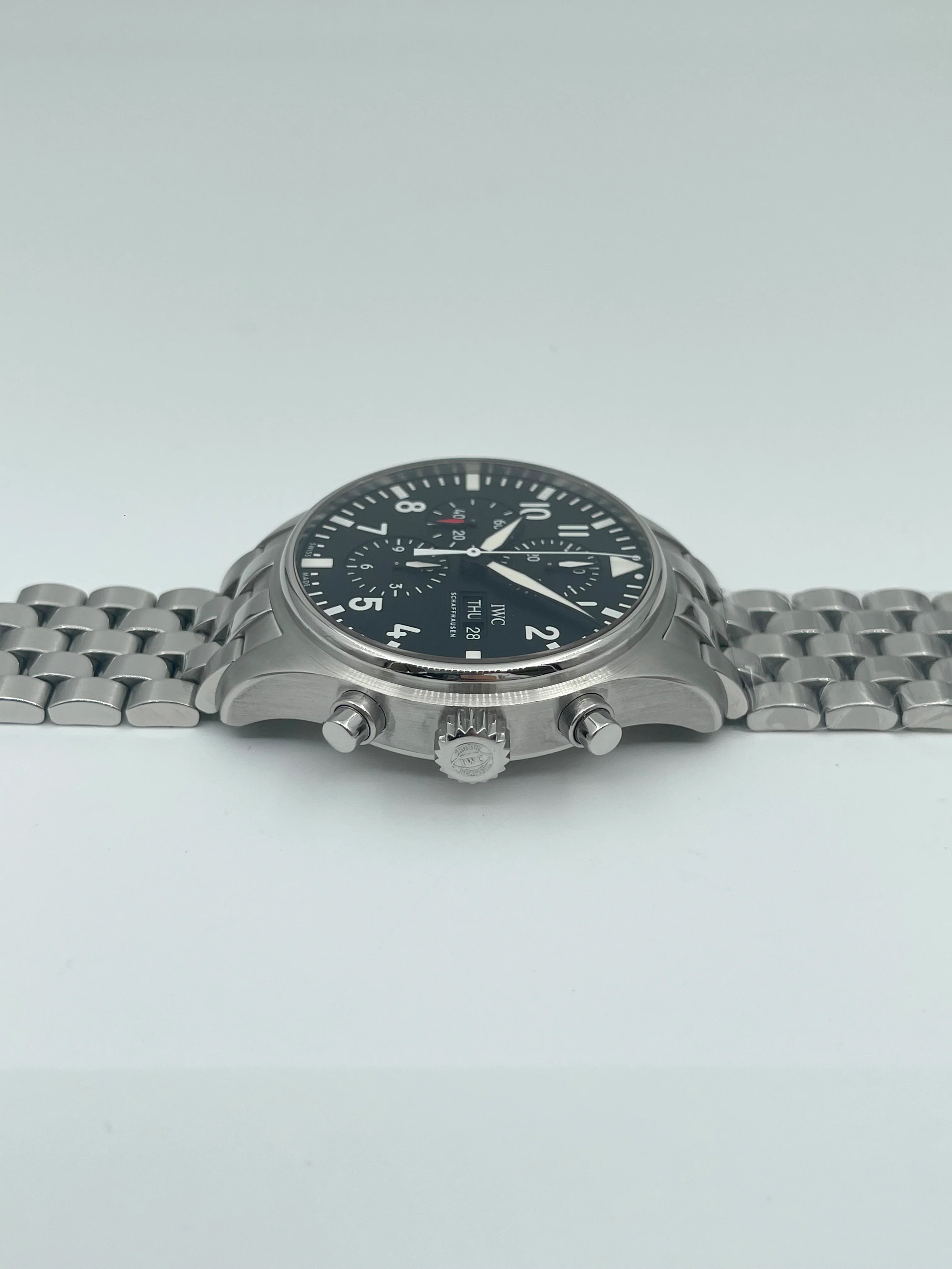 IWC Pilot Chronograph Black IW377710 2017 [Preowned] - Image 10