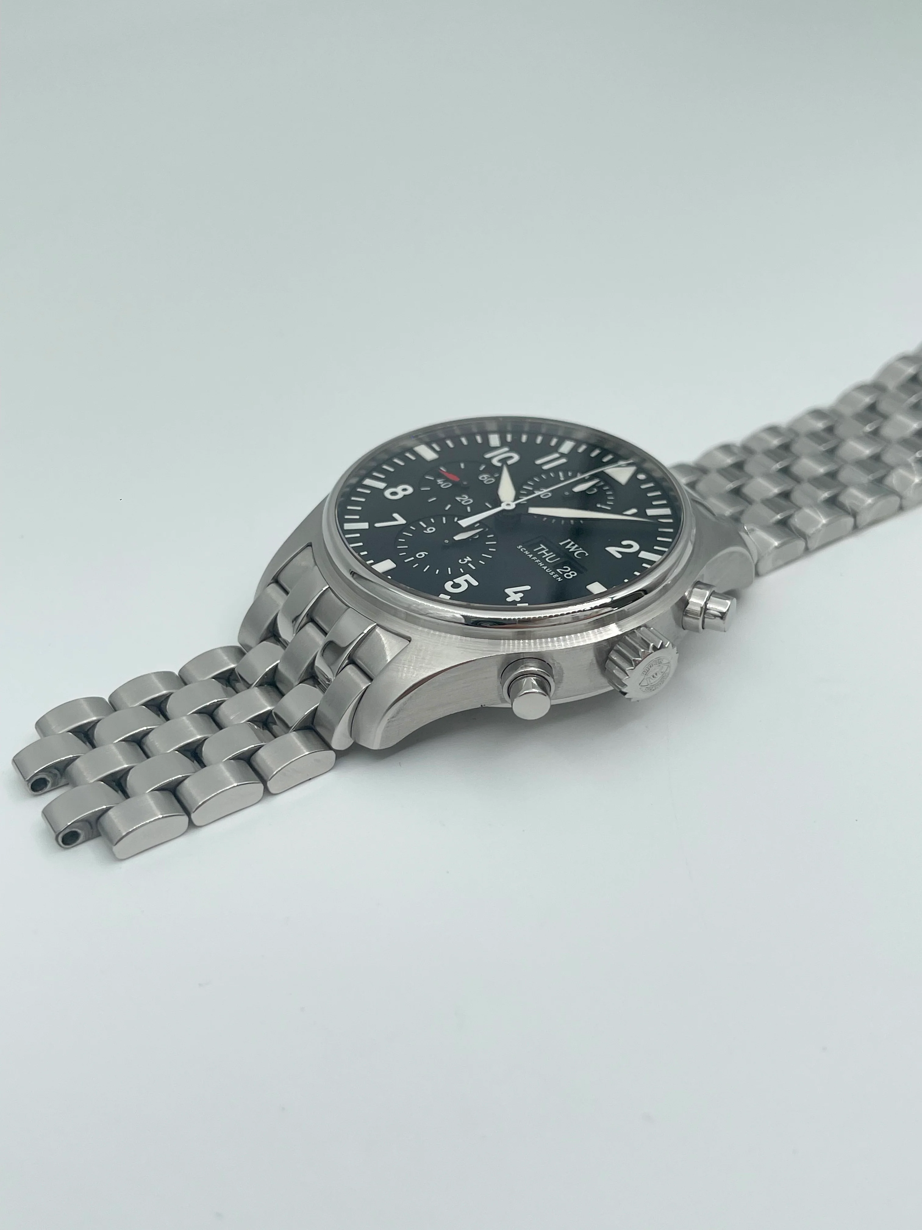 IWC Pilot Chronograph Black IW377710 2017 [Preowned] - Image 12