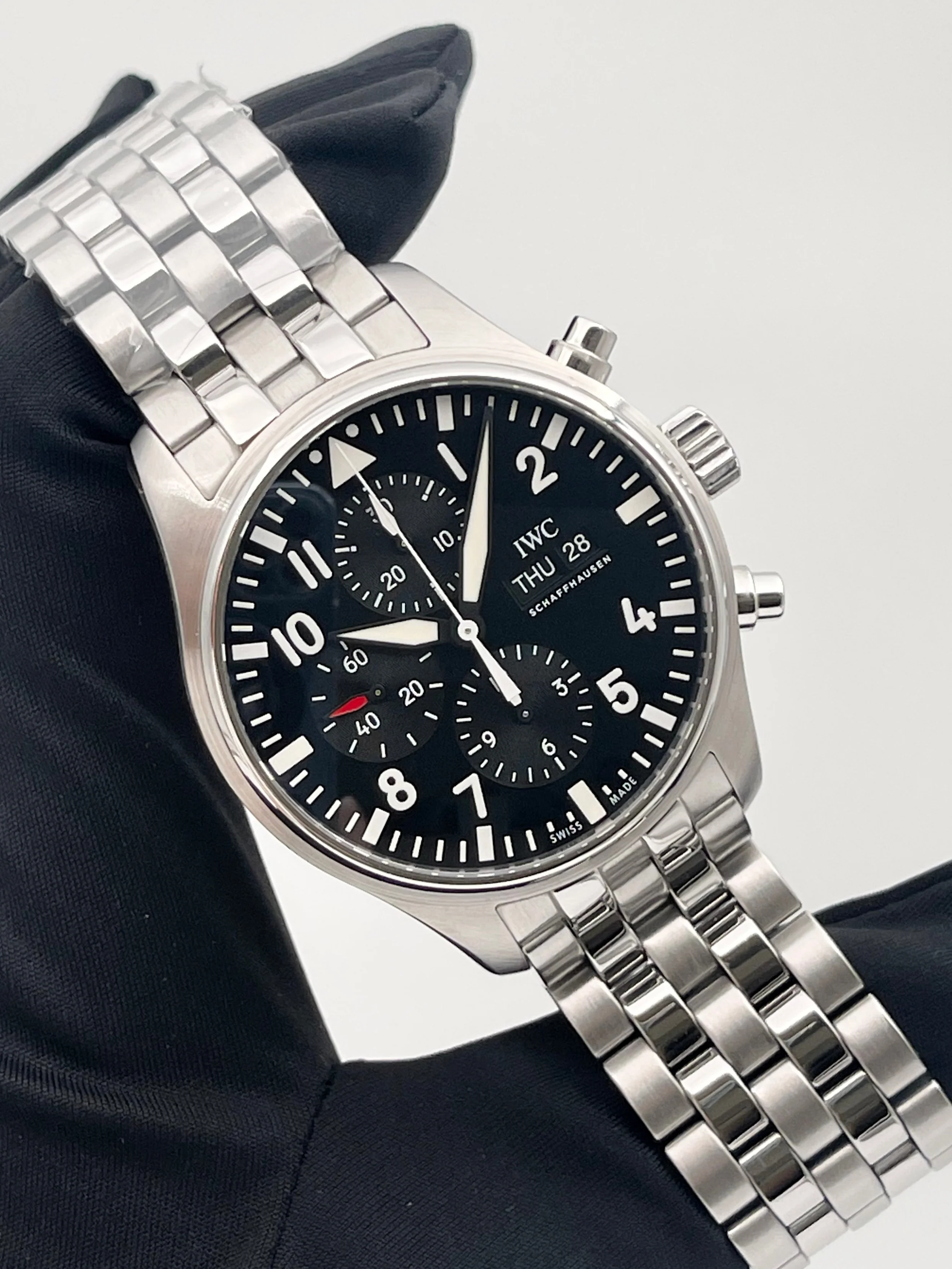 IWC Pilot Chronograph Black IW377710 2017 [Preowned] - Image 3