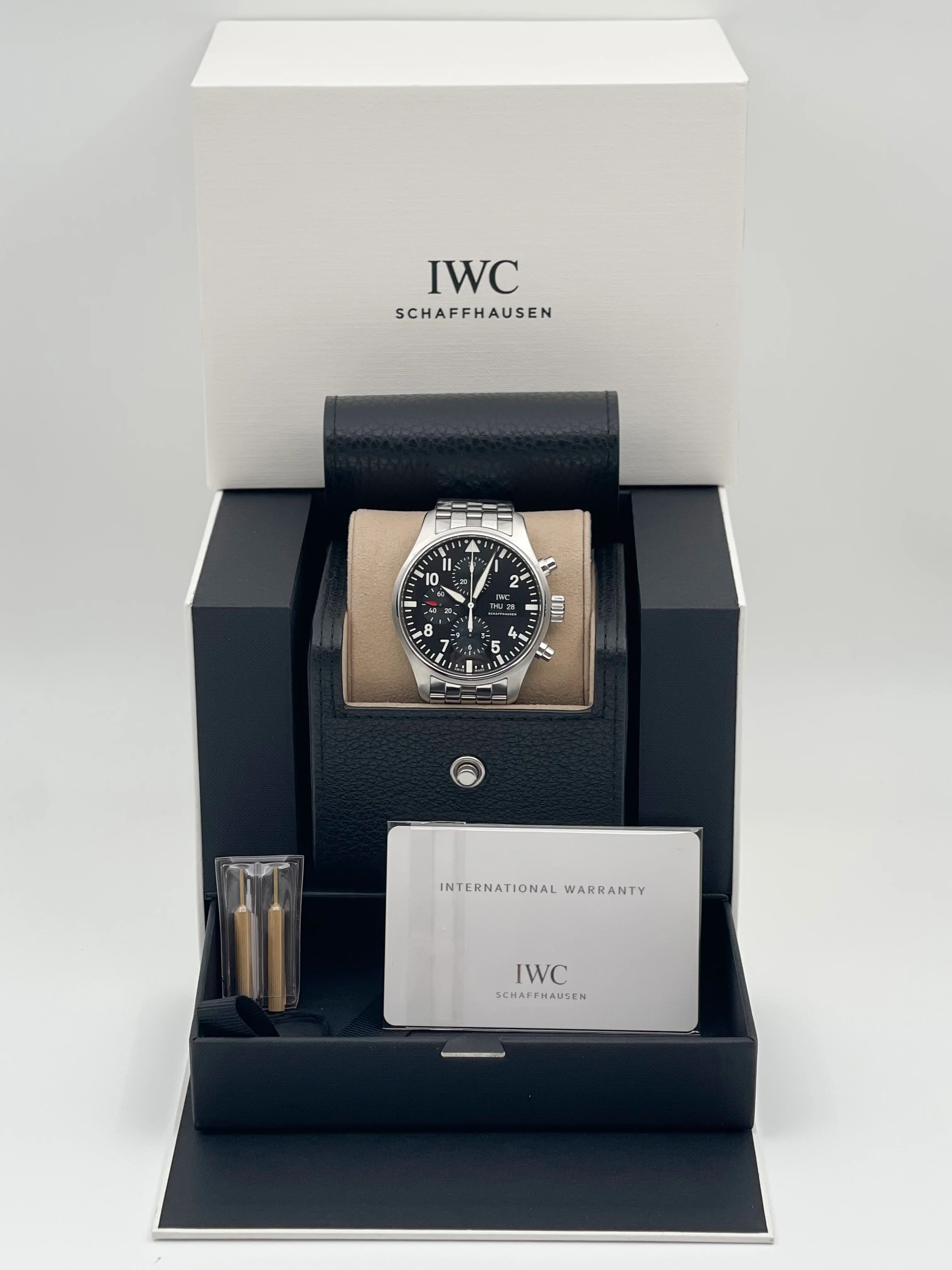 IWC Pilot Chronograph Black IW377710 2017 [Preowned] - Image 4