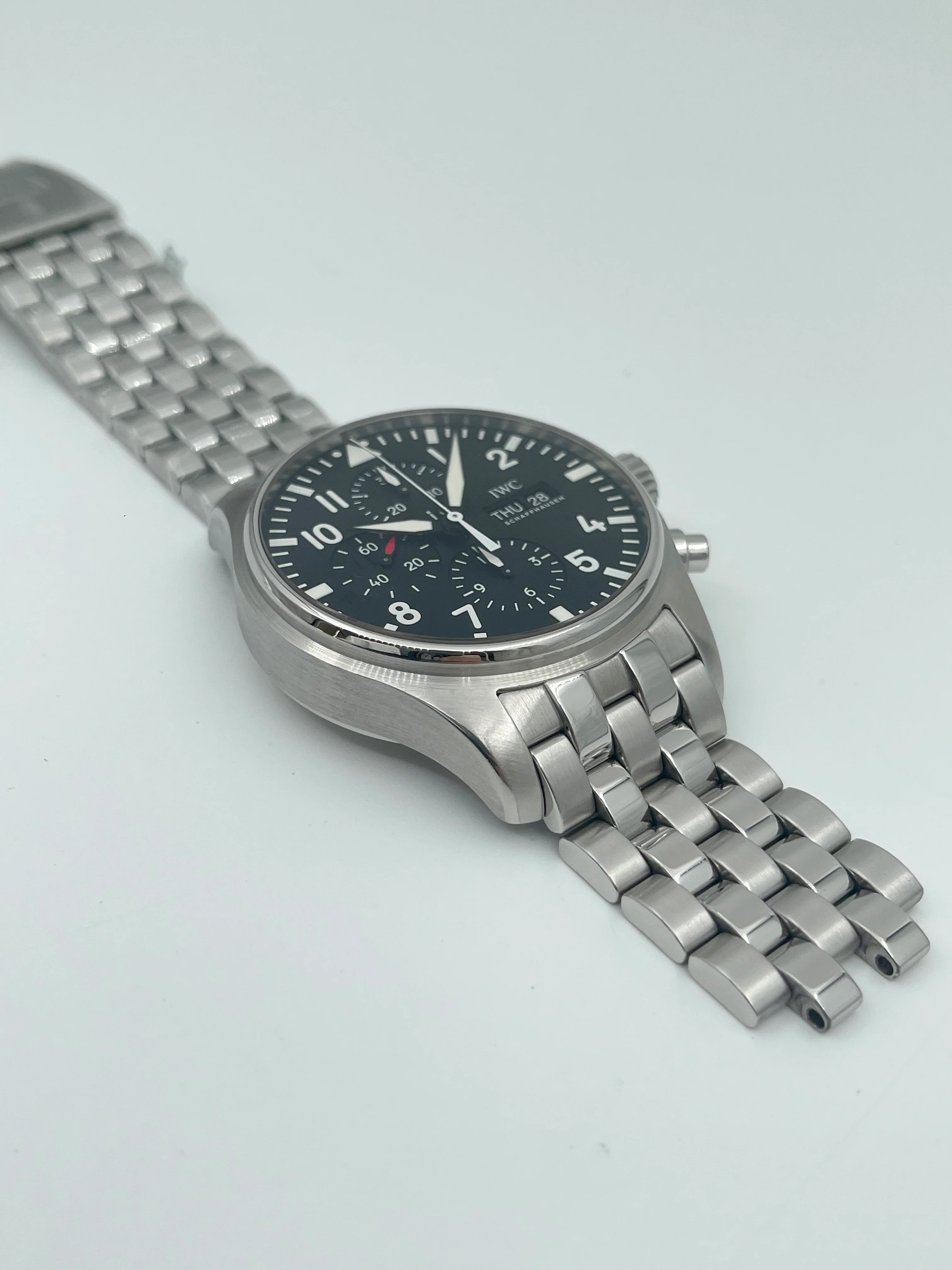 IWC Pilot Chronograph Black IW377710 2017 [Preowned] - Image 8