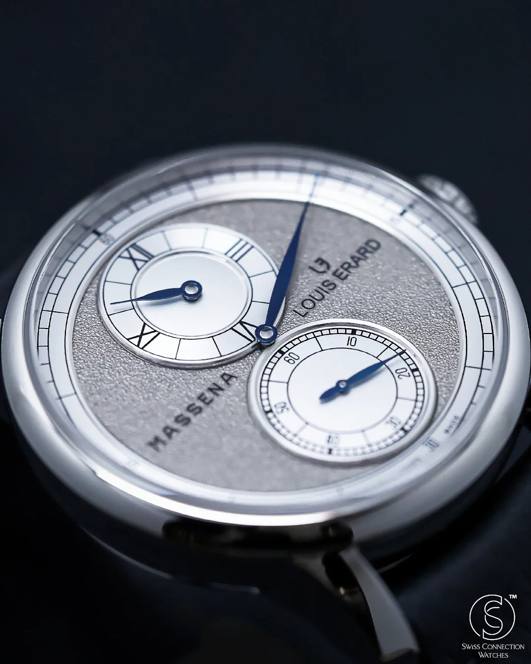 Louis Erard Le Régulateur x Massena LAB Silver 42mm - Image 3