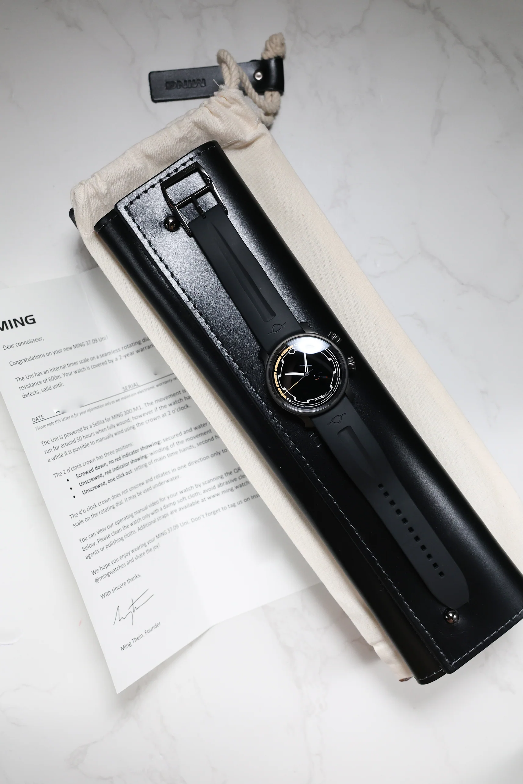 Ming 37.09 Uni - 38mm 2025 [Preowned] - Image 17