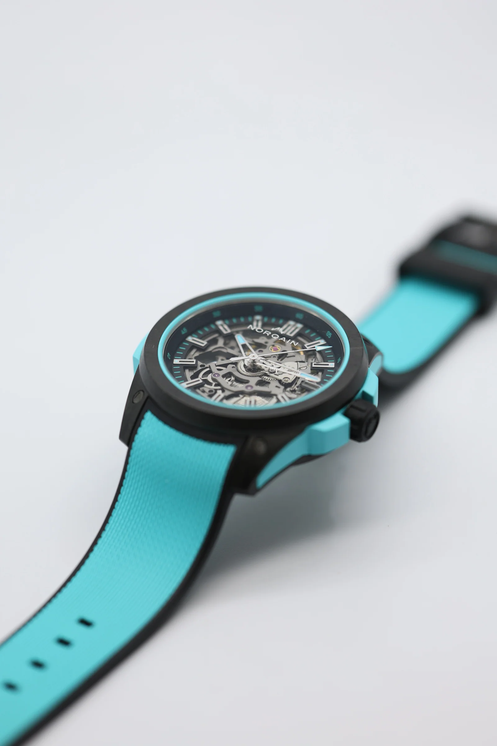 Norqain Wild One Skeleton Turquoise 42mm NNQ3000QBQ1AS/B007 2024 [Preowned] - Image 12