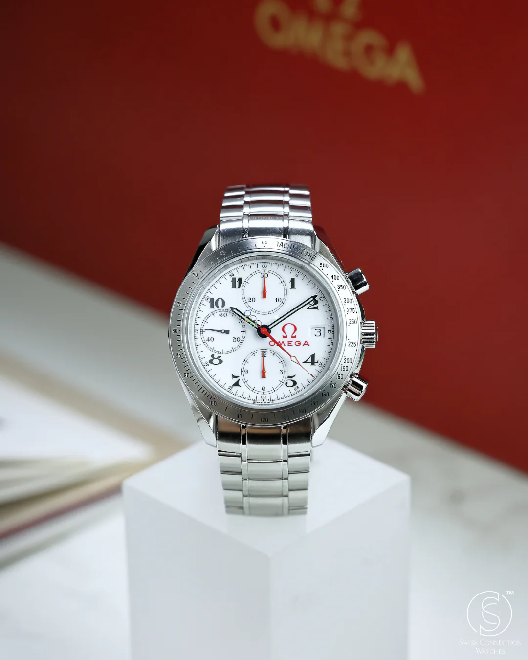 Omega Speedmaster Olympic Games 40mm 2009 [Preowned] - Image 5