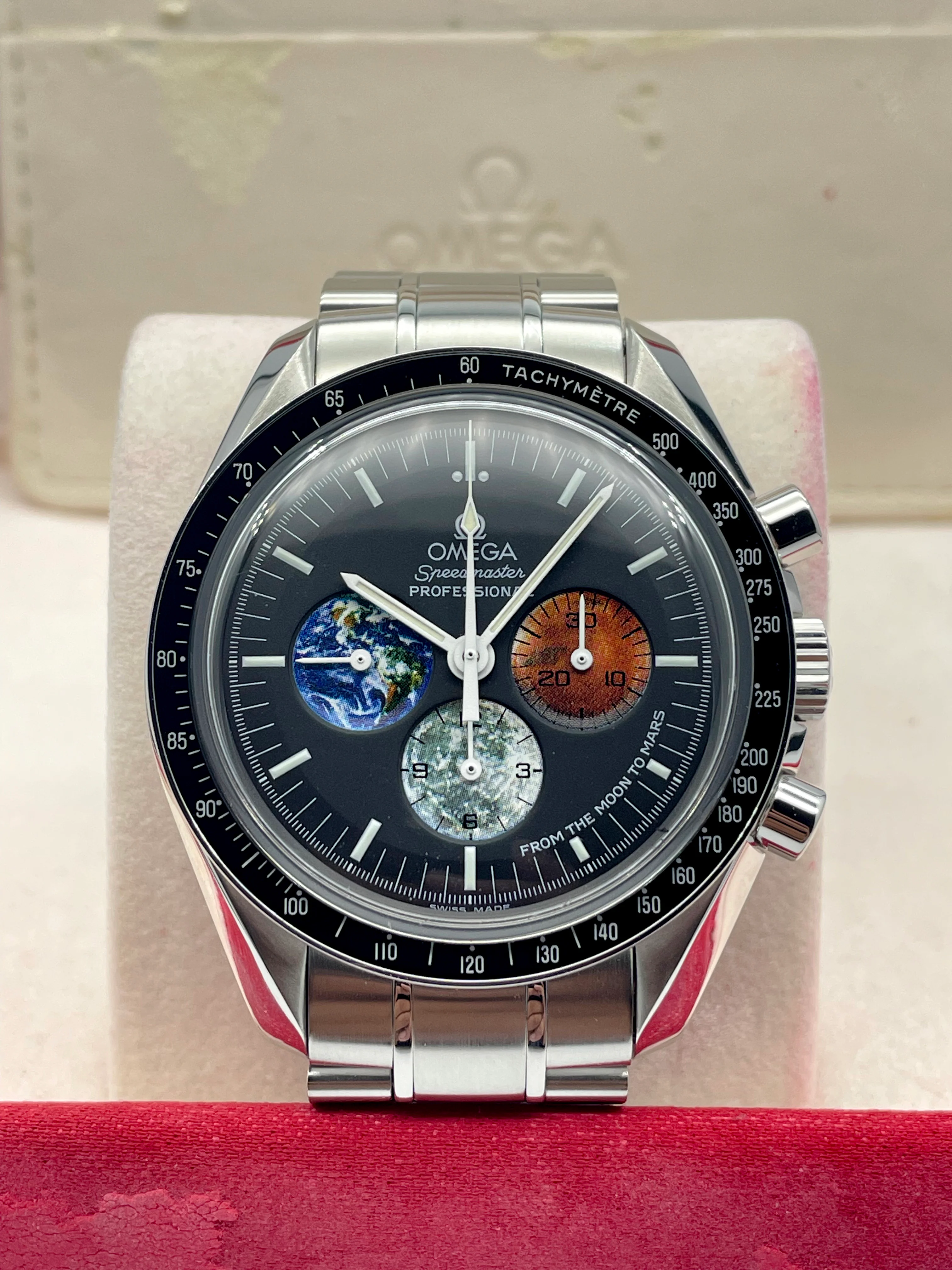 Omega Speedmaster Moonwatch Moon to Mars 3577.50.00 Discontinued 2005 [Preowned] - Image 4