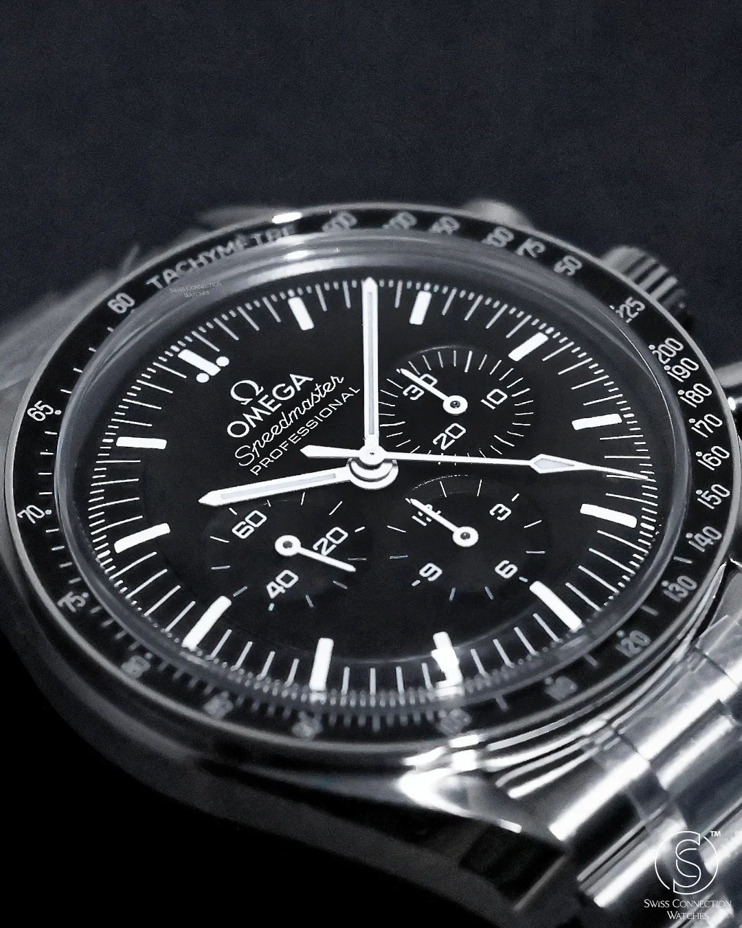 Omega Speedmaster Moonwatch Professional 3861 Hesalite 310.30.42.50.01.001 - Image 3