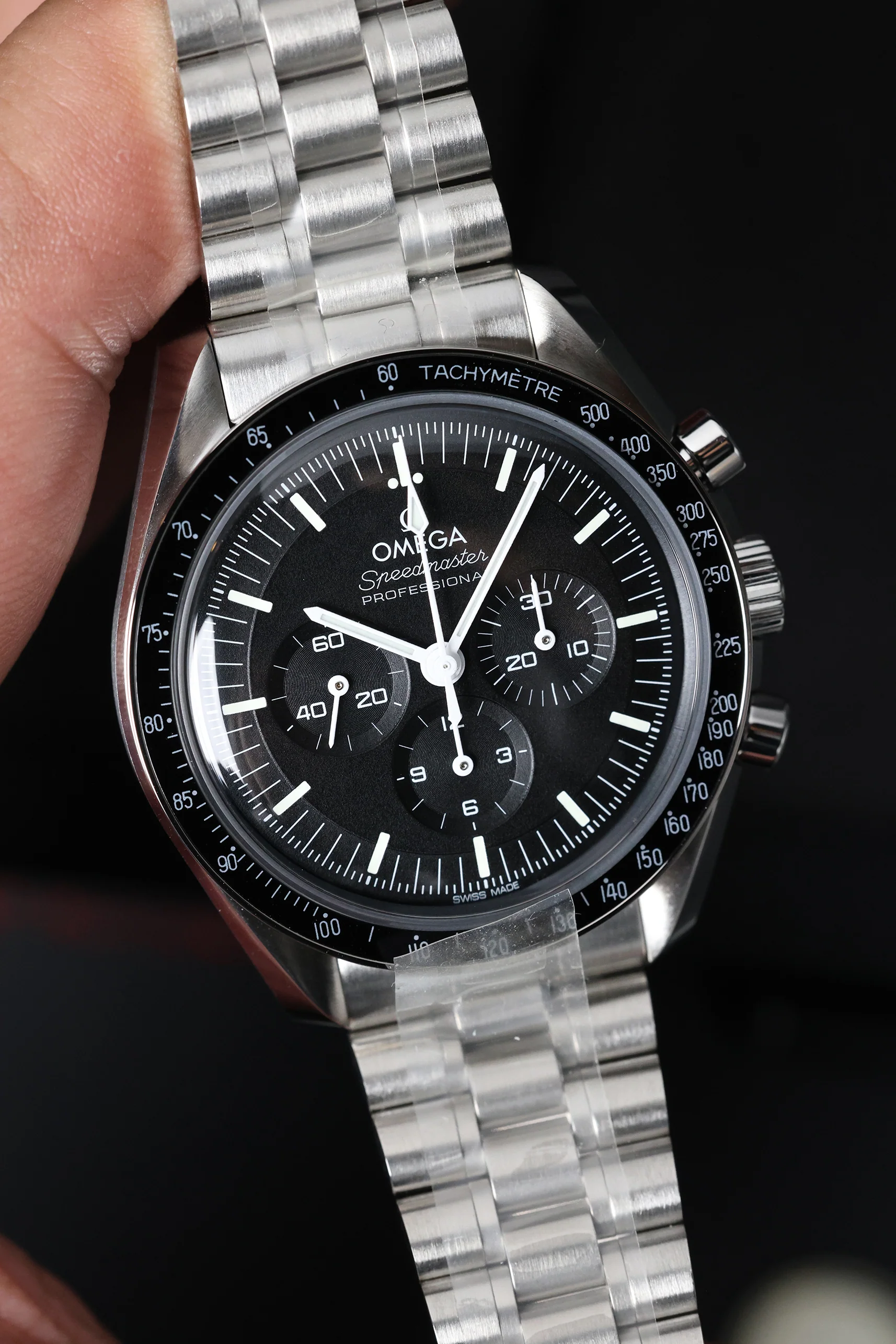 Omega Speedmaster Moonwatch Professional 3861 Hesalite 310.30.42.50.01.001 - Image 7