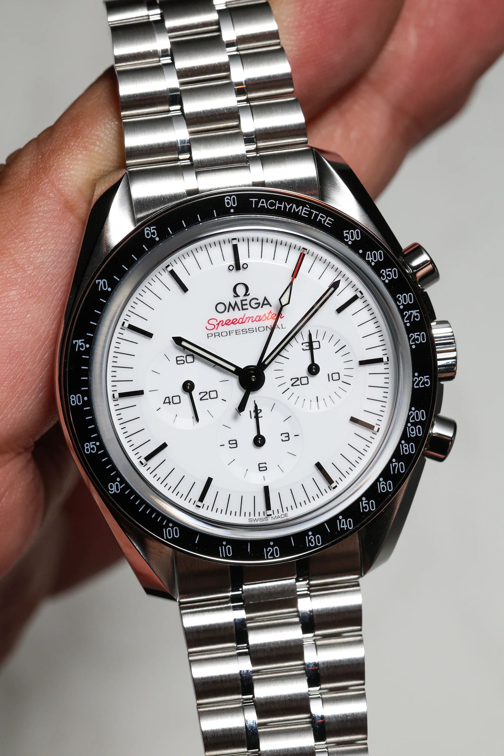 Omega Speedmaster Moonwatch Professional White 3861 Sapphire 310.30.42.50.04.001 - Image 7