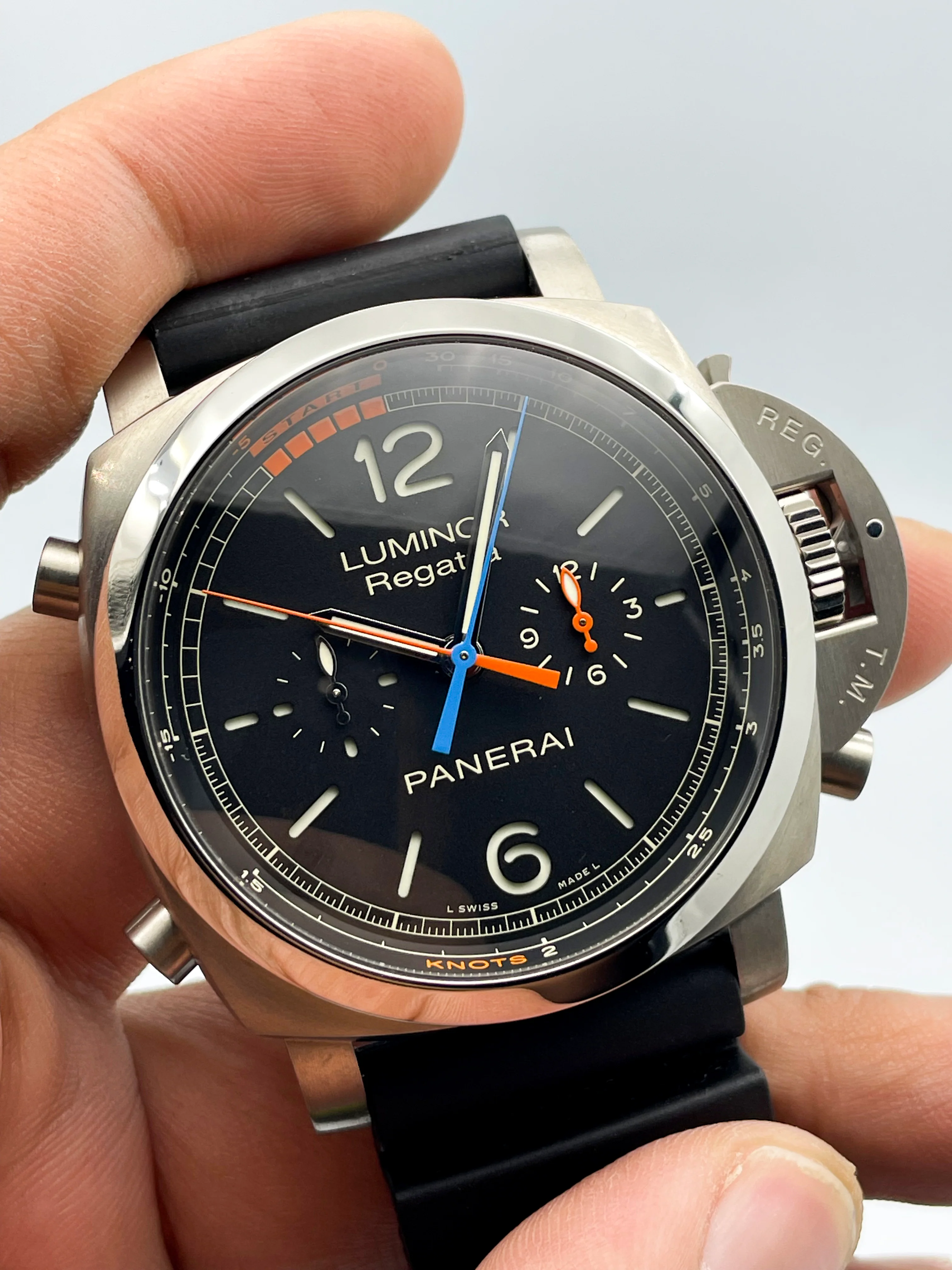 Panerai Luminor 1950 Regatta 3 Days Chrono Flyback PAM00526 2014 [Preowned] - Image 6