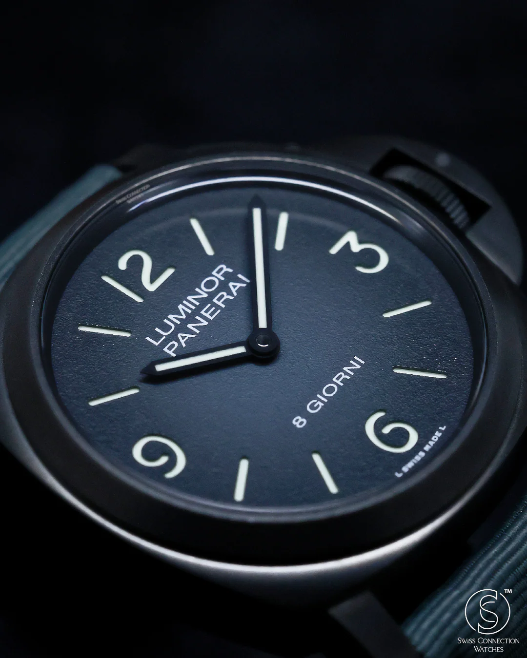 Panerai Luminor Base DLC Geneva Boutique LE 44mm PAM02121 2022 NOS - Image 3