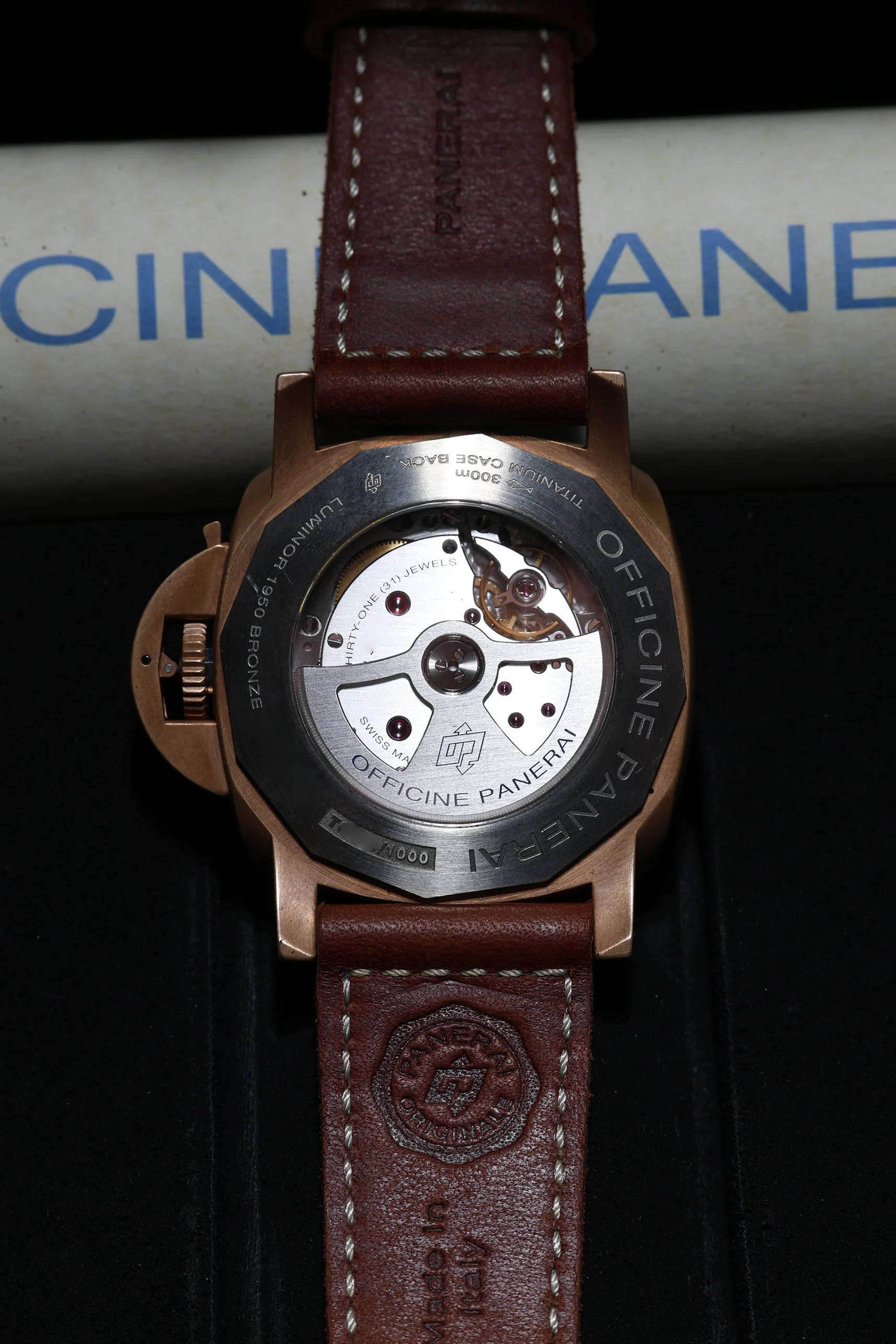 Panerai Submersible 1950 3 Days Blue Bronzo Special Edition PAM00671 2017 [Preowned] - Image 17