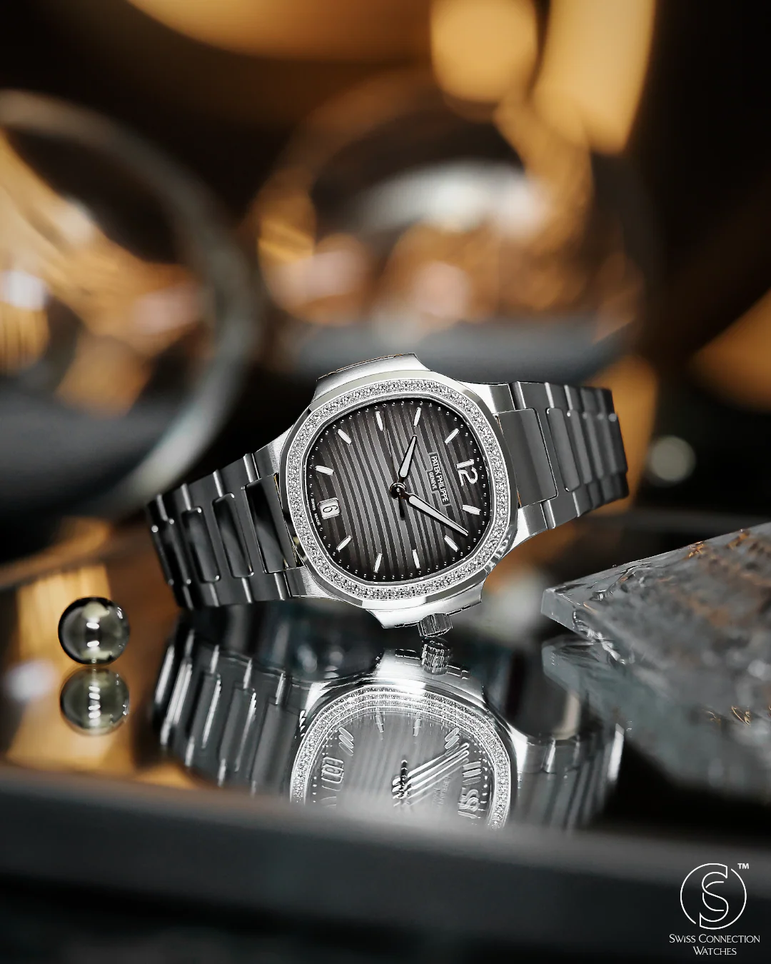 Patek Philippe Nautilus Ladies Gray Opaline Dial 7118/1200A-011 - Image 5