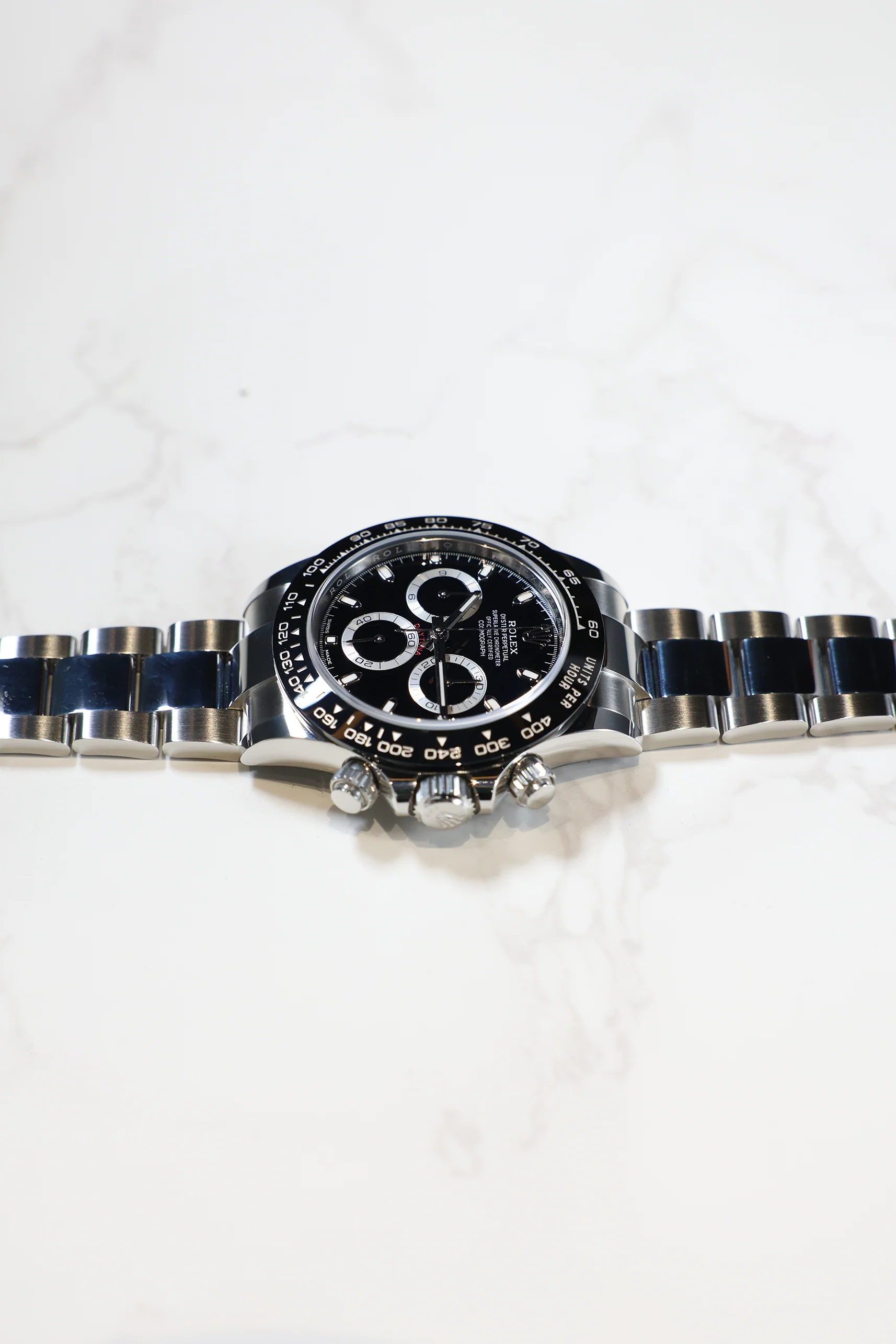 Rolex Cosmograph Daytona Steel 40mm Black 116500LN 2019 [Preowned] - Image 14