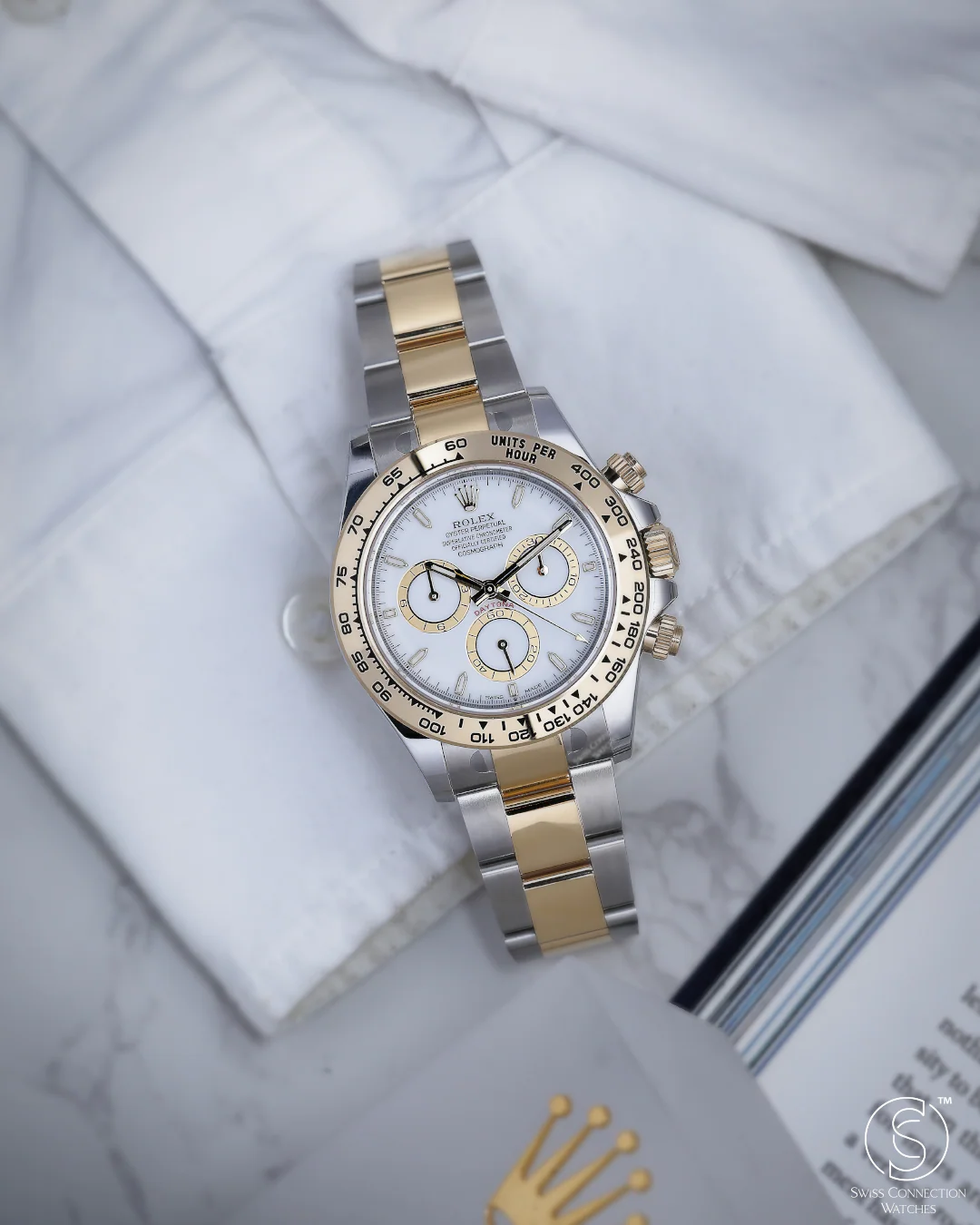 Rolex Cosmograph Daytona Steel Rolesor - White Dial 126503 - Image 5