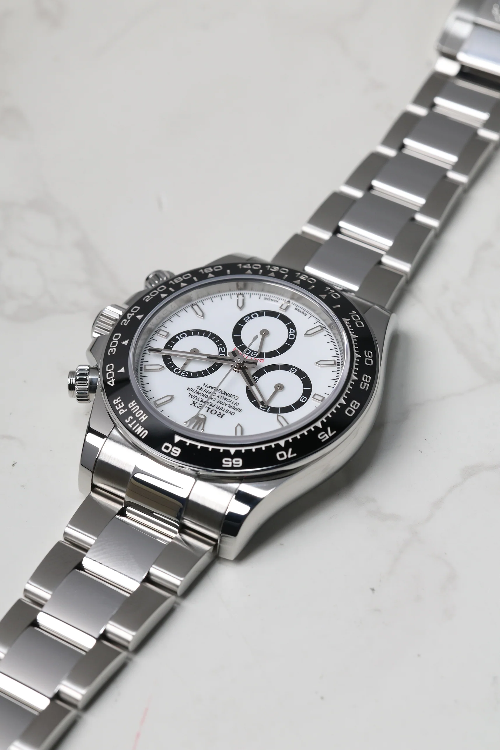Rolex Cosmograph Daytona Steel White Panda 126500LN 2025 [Preowned] - Image 13