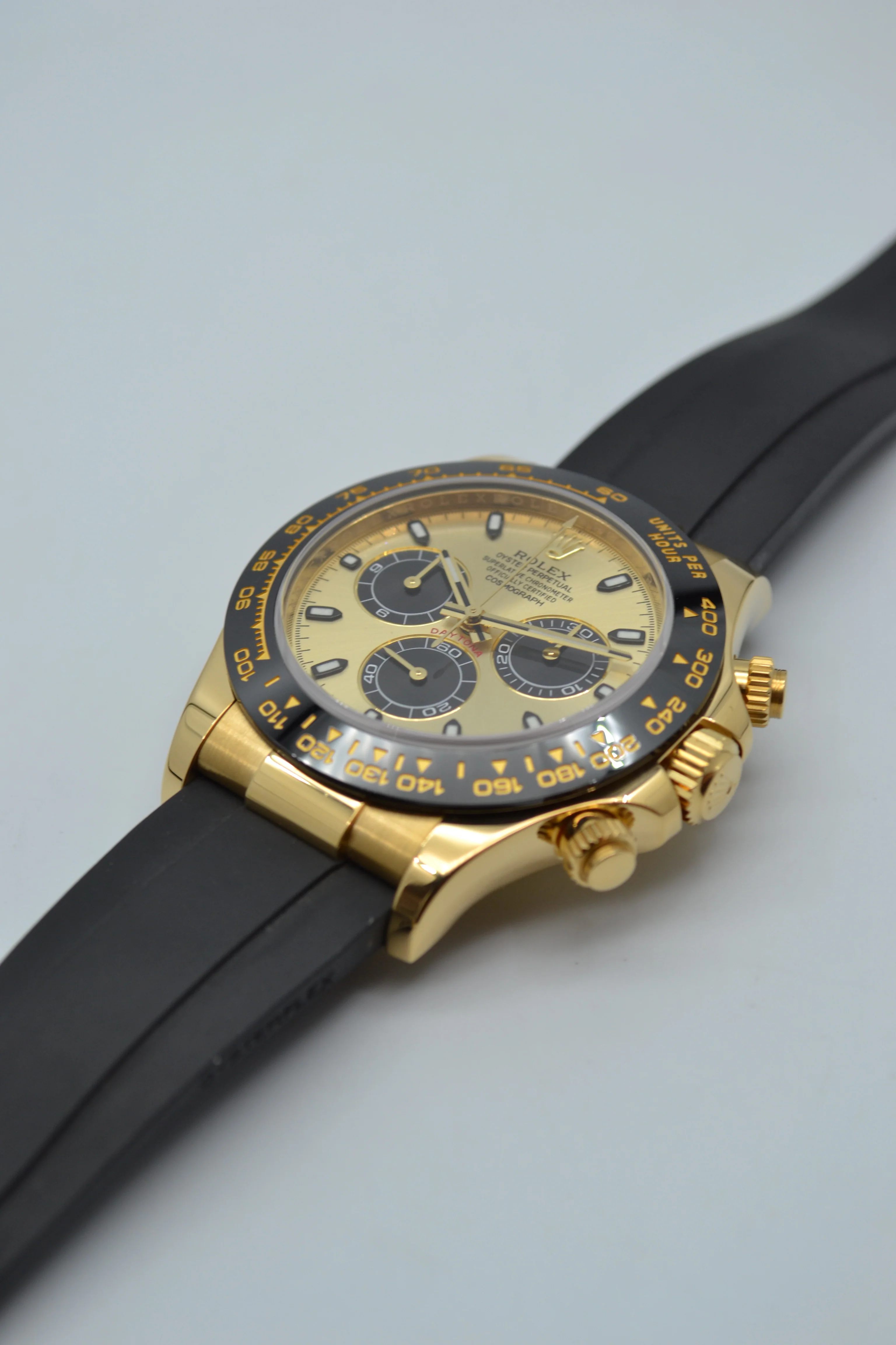 Rolex Cosmograph Daytona Yellow Gold YML Oysterflex 116518LN 2023 [Preowned] - Image 12