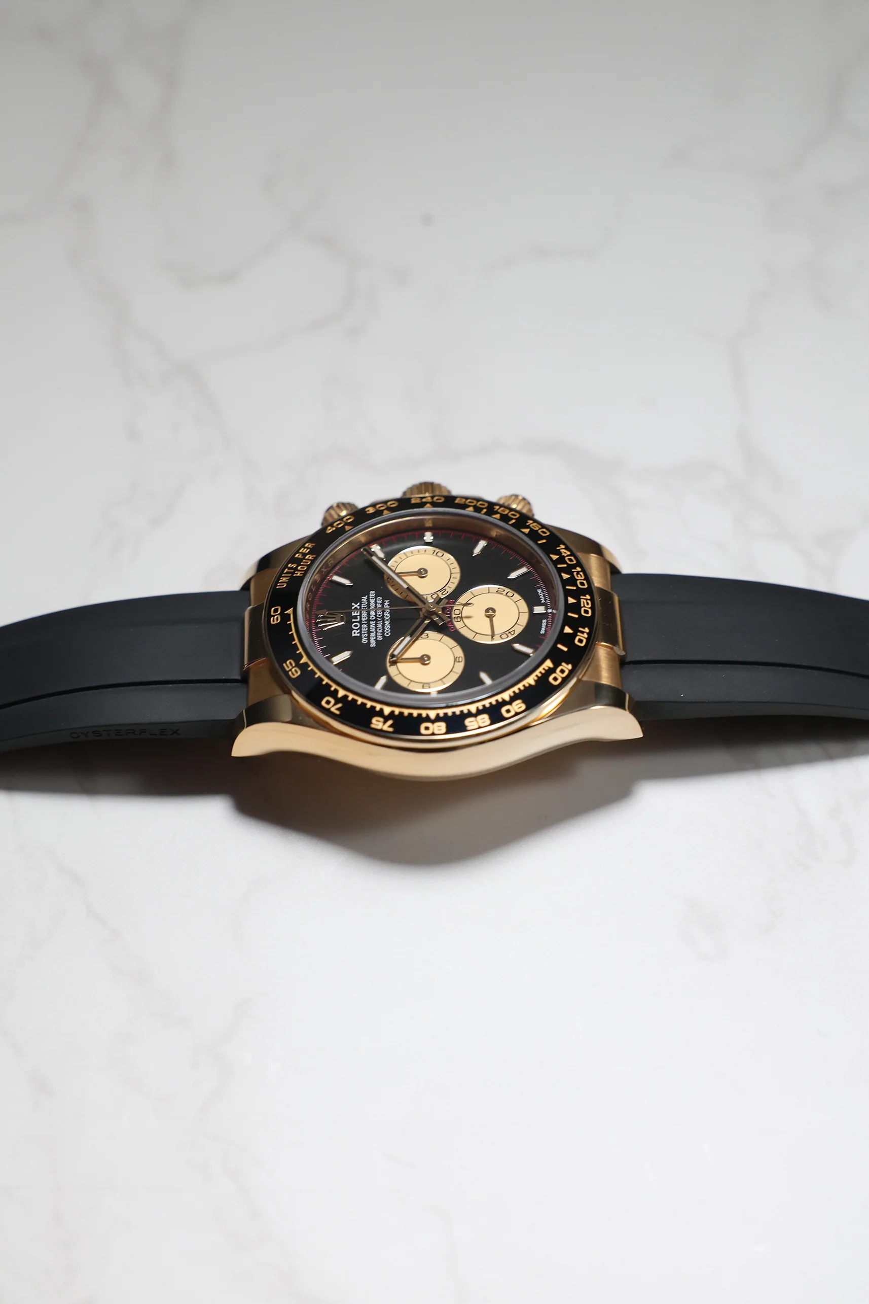 Rolex Cosmograph Daytona Yellow Gold on Oysterflex Paul Newman 126518LN 2024 [Preowned] - Image 12