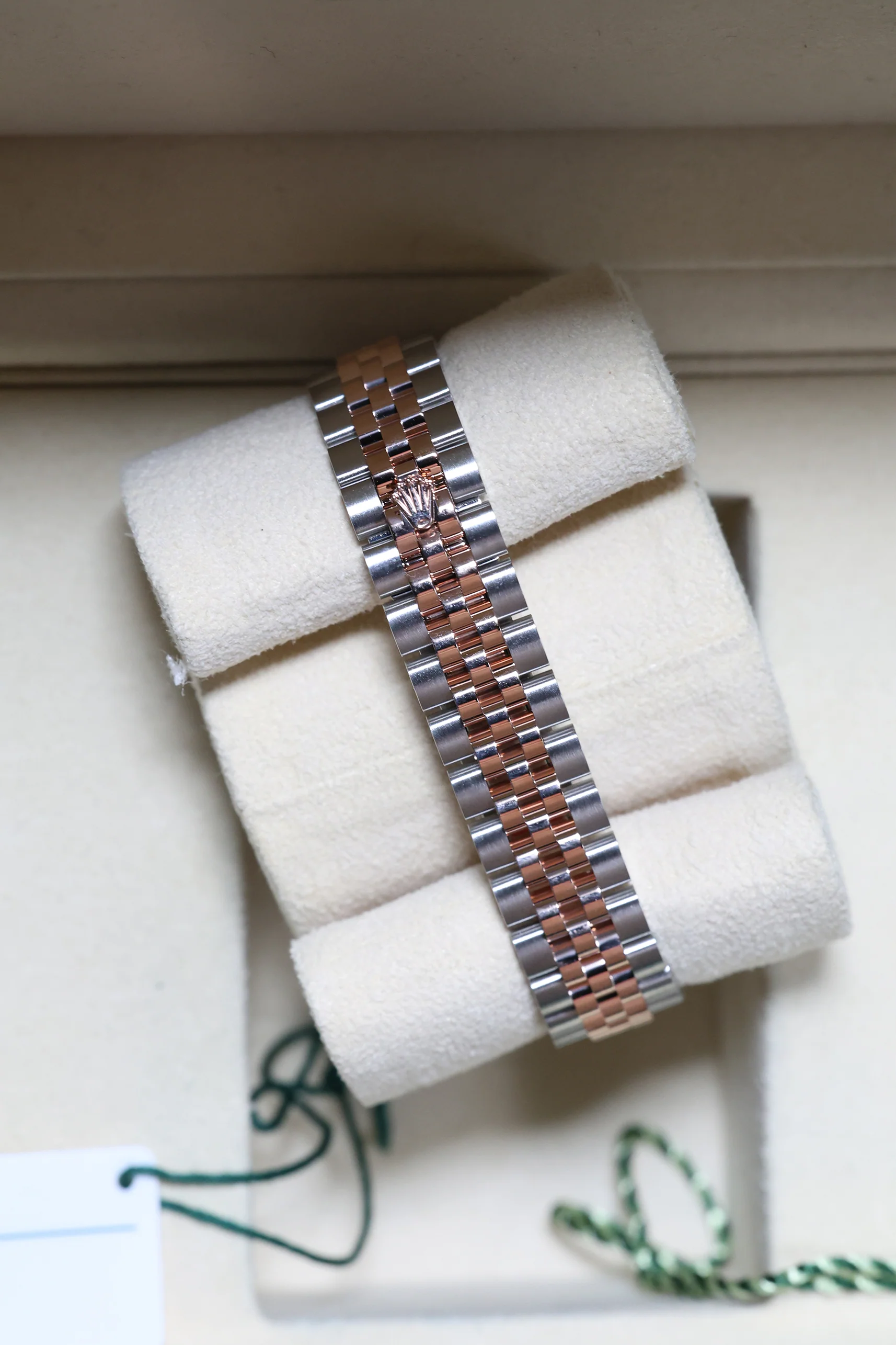 Rolex Datejust 28mm Chocolate 10 Diamond Steel Everose on Jubilee 279171 - Image 13