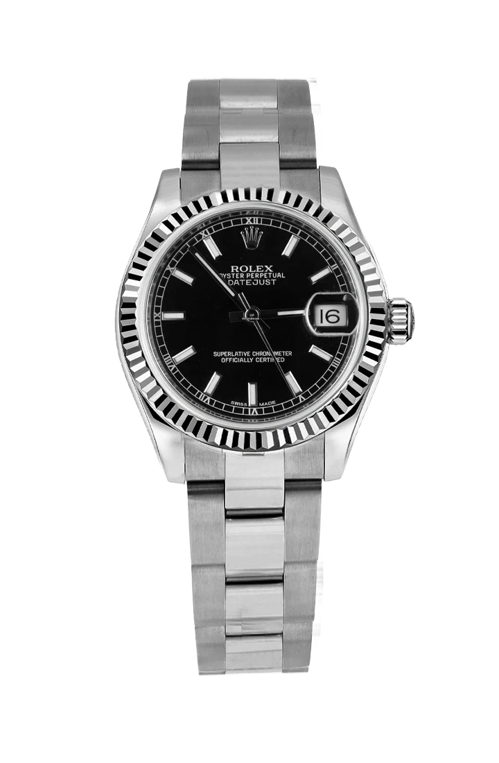 Rolex Datejust 31mm Black Index 178274 2011 [Preowned]