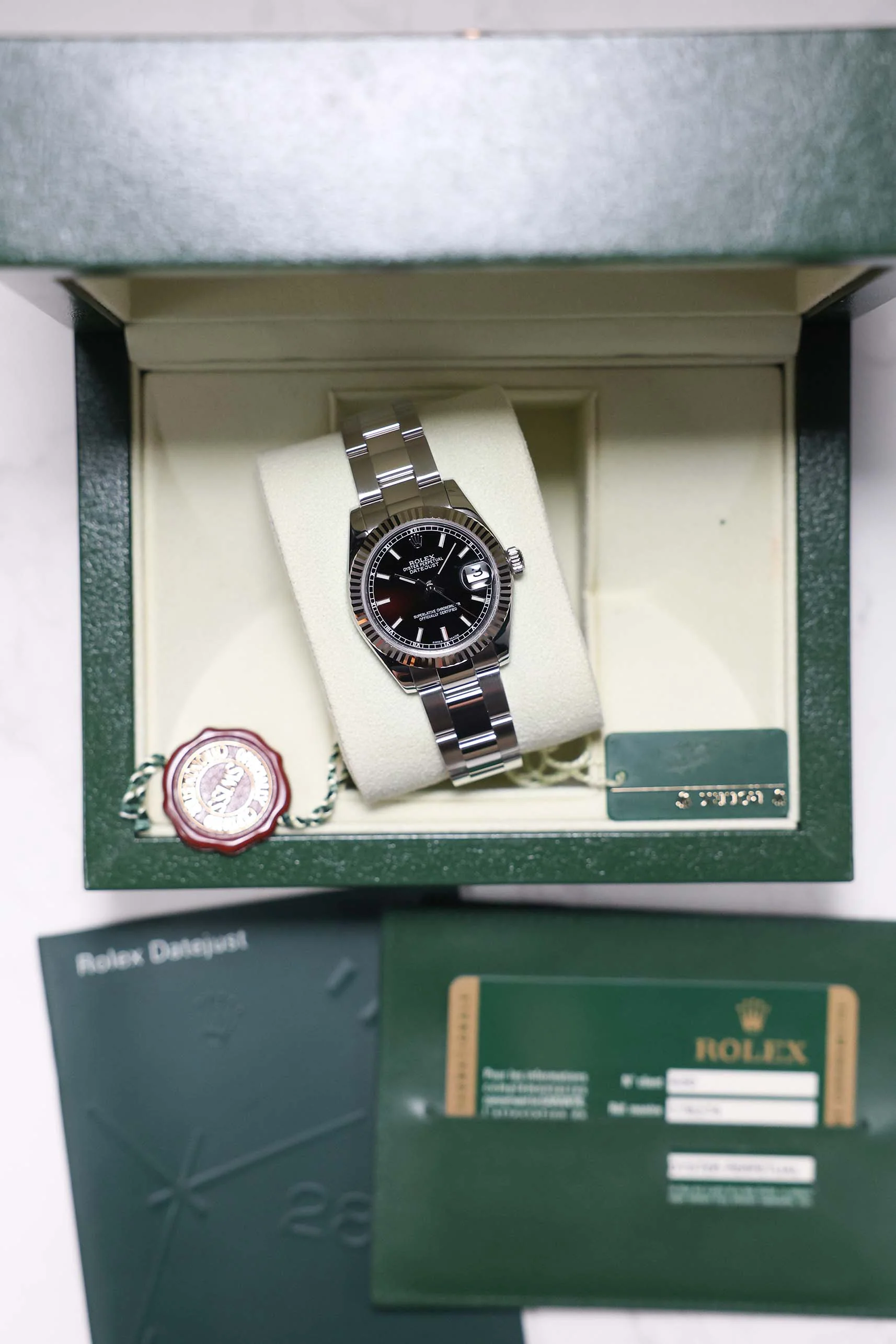 Rolex Datejust 31mm Black Index 178274 2011 [Preowned] - Image 18