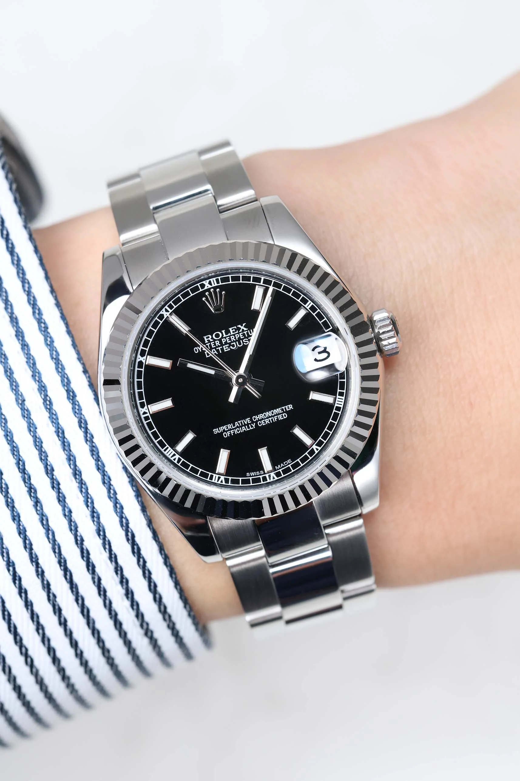 Rolex Datejust 31mm Black Index 178274 2011 [Preowned] - Image 6