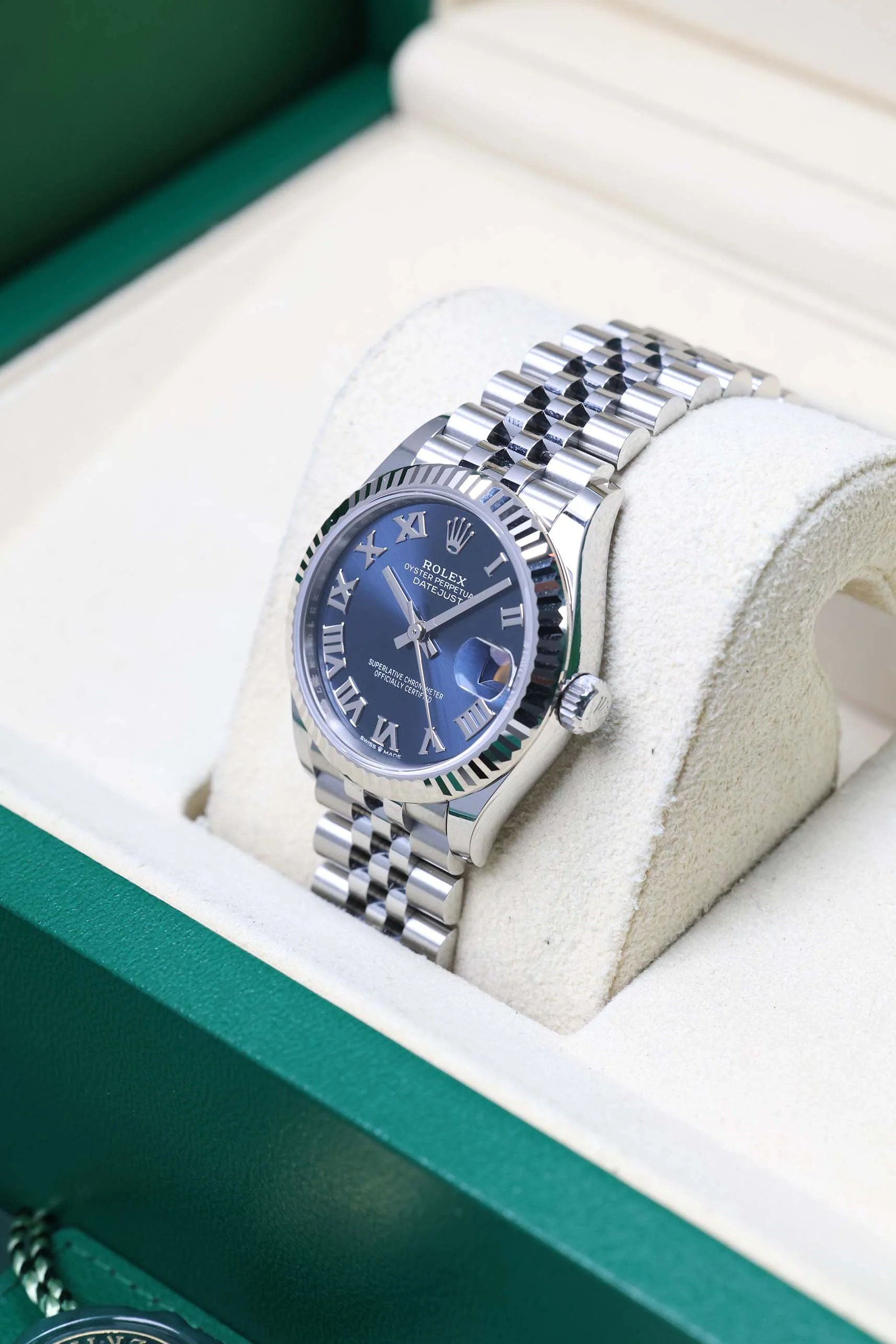 Rolex Datejust 31mm Blue Roman Jubilee 278274 - Image 8