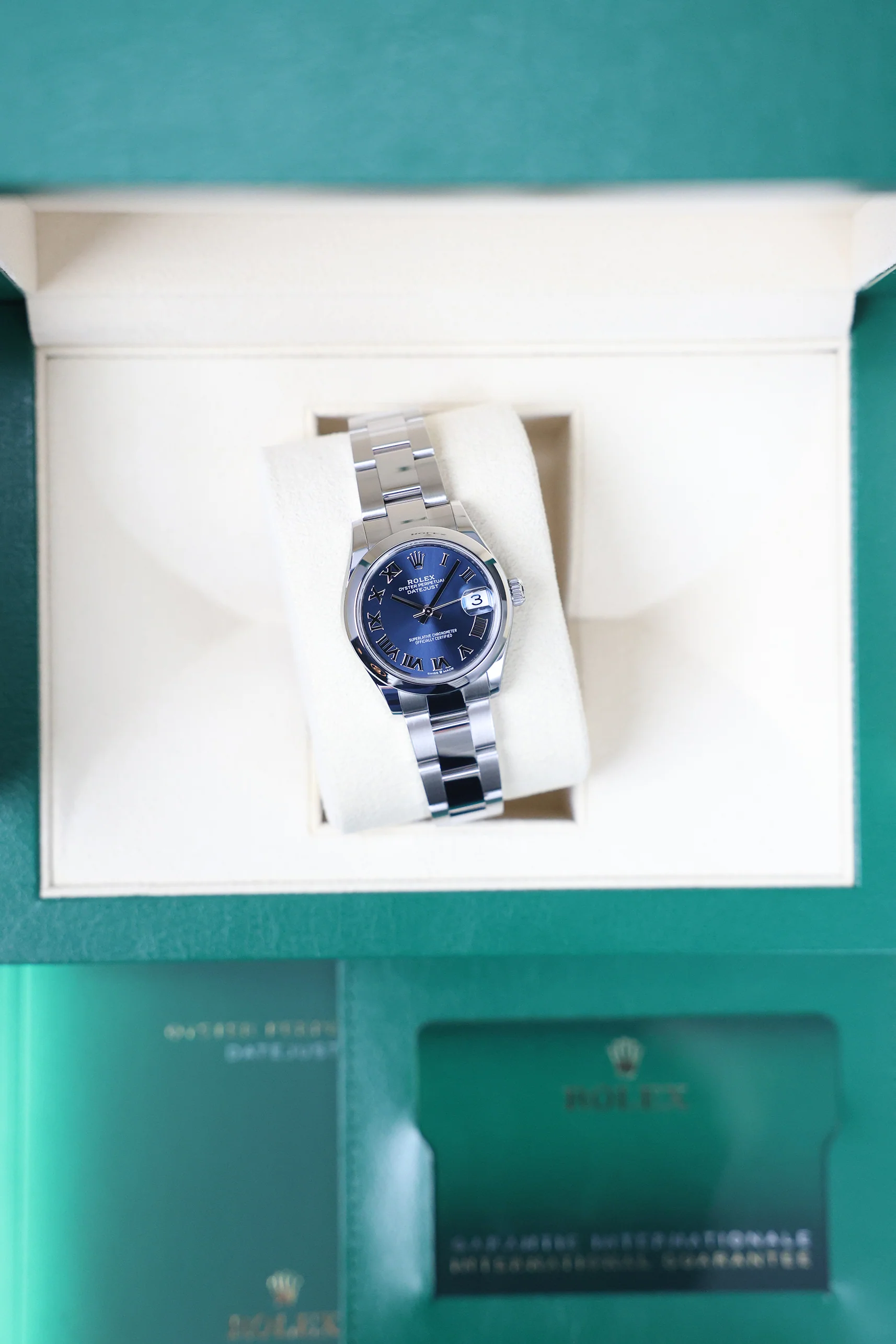 Rolex Datejust 31mm Blue Roman Oyster 278240 2024 [Preowned] - Image 18