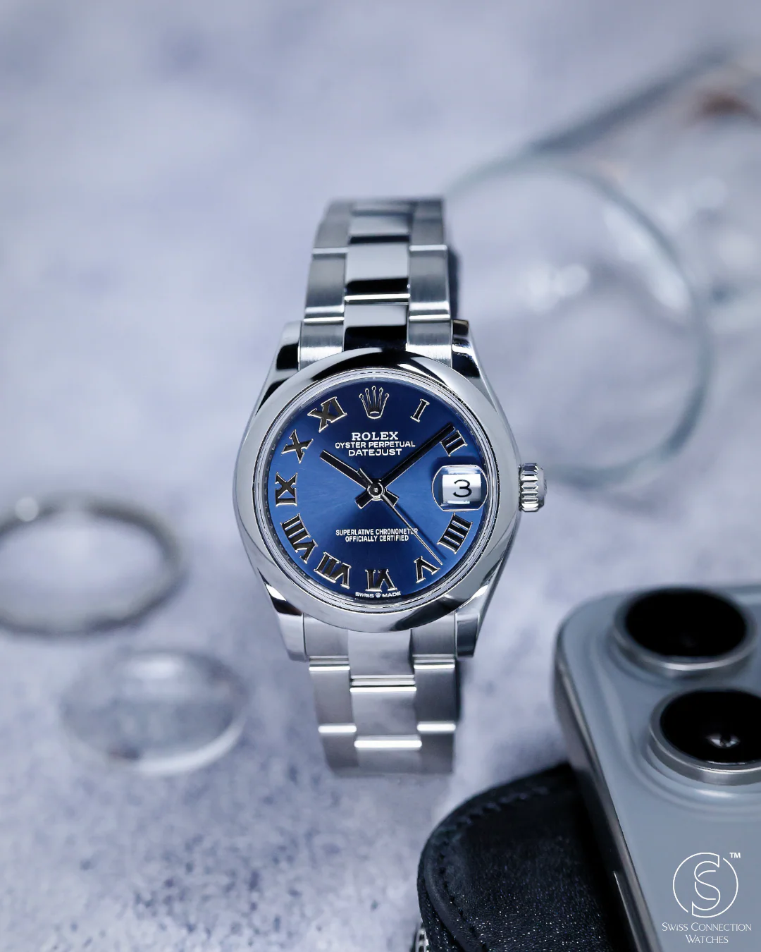 Rolex Datejust 31mm Blue Roman Oyster 278240 2024 [Preowned] - Image 4