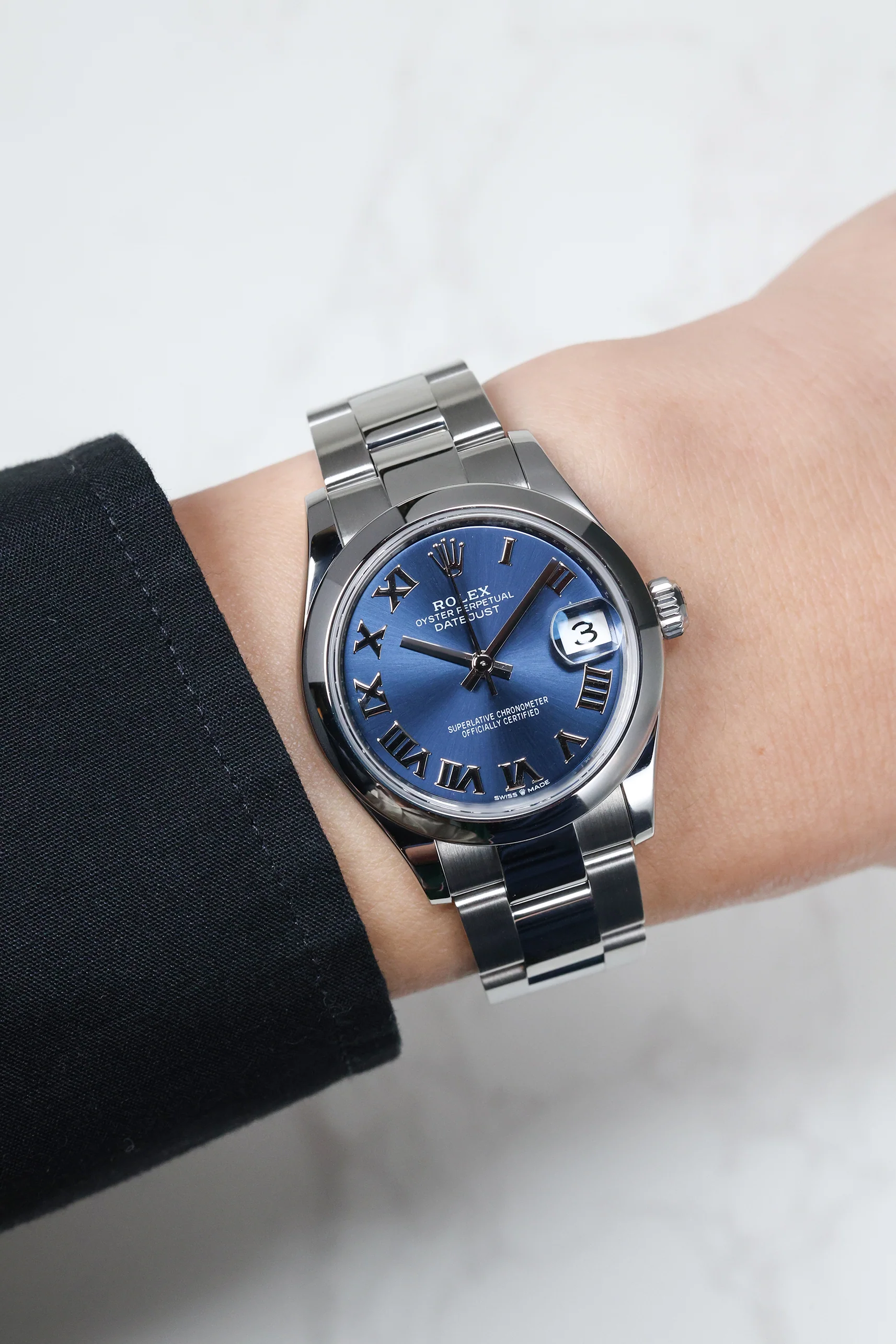 Rolex Datejust 31mm Blue Roman Oyster 278240 2024 [Preowned] - Image 6