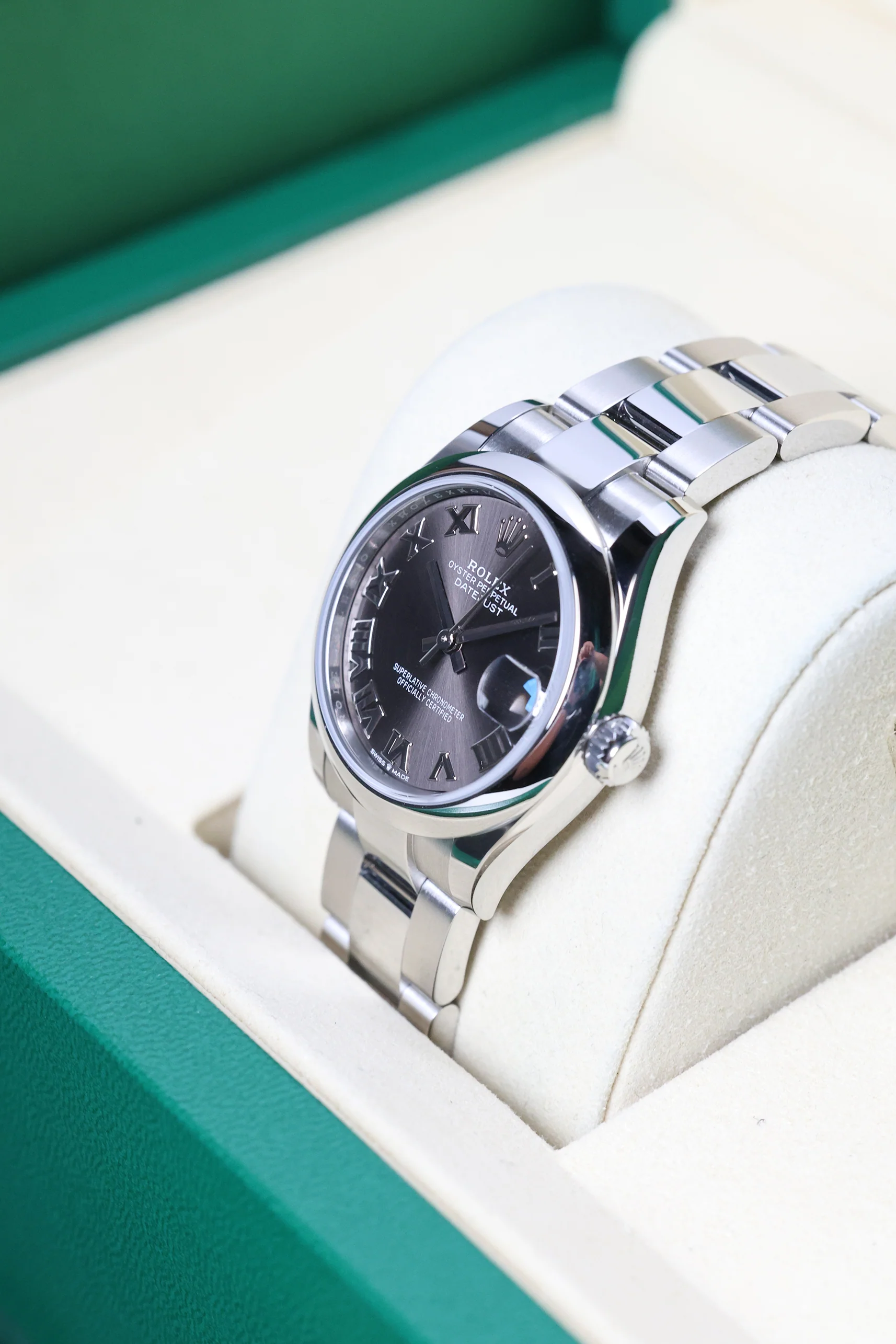 Rolex Datejust 31mm Dark Grey Roman on Oyster 278240 - Image 9